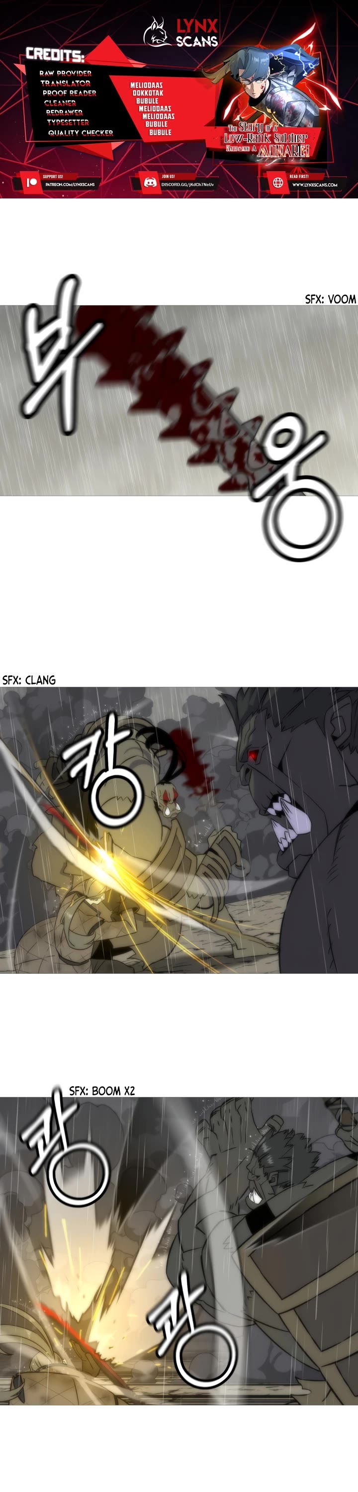 The Story of a Low-Rank Soldier Becoming a Monarch Chapter 112 page 1 - Chapter 112