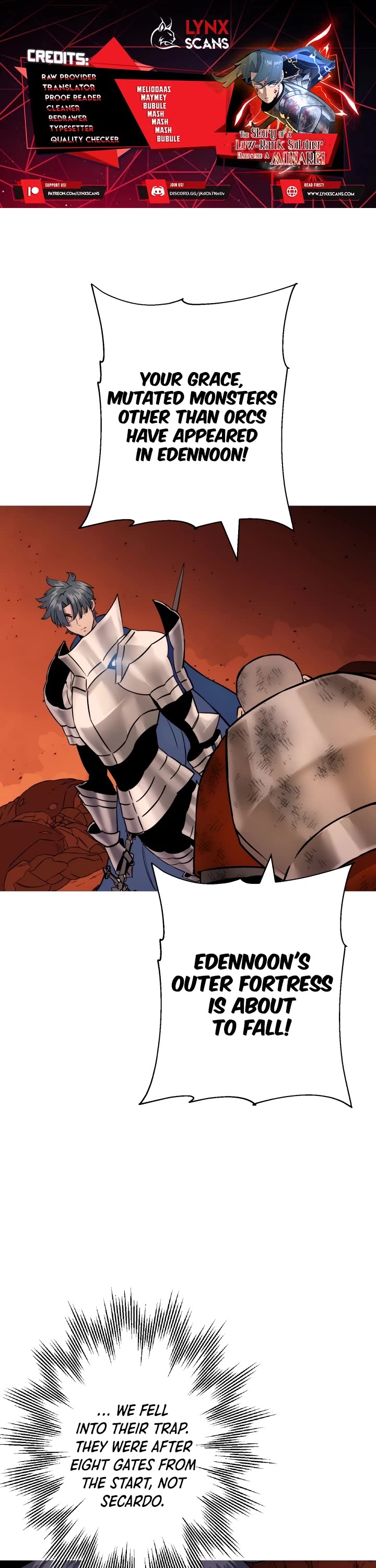 The Story of a Low-Rank Soldier Becoming a Monarch Chapter 117 page 1 - Chapter 117