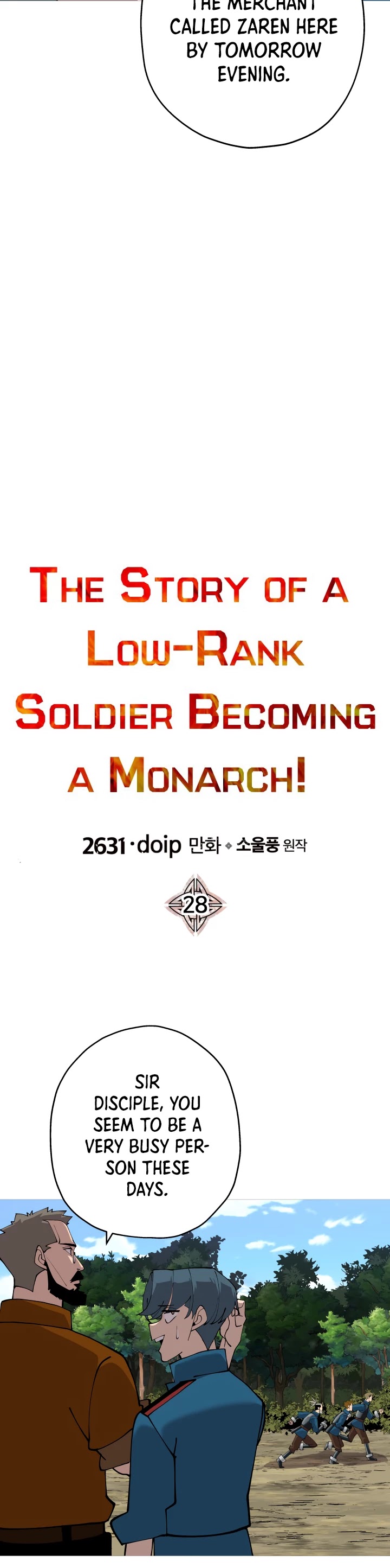 The Story of a Low-Rank Soldier Becoming a Monarch Chapter 28 page 4 - Chapter 28