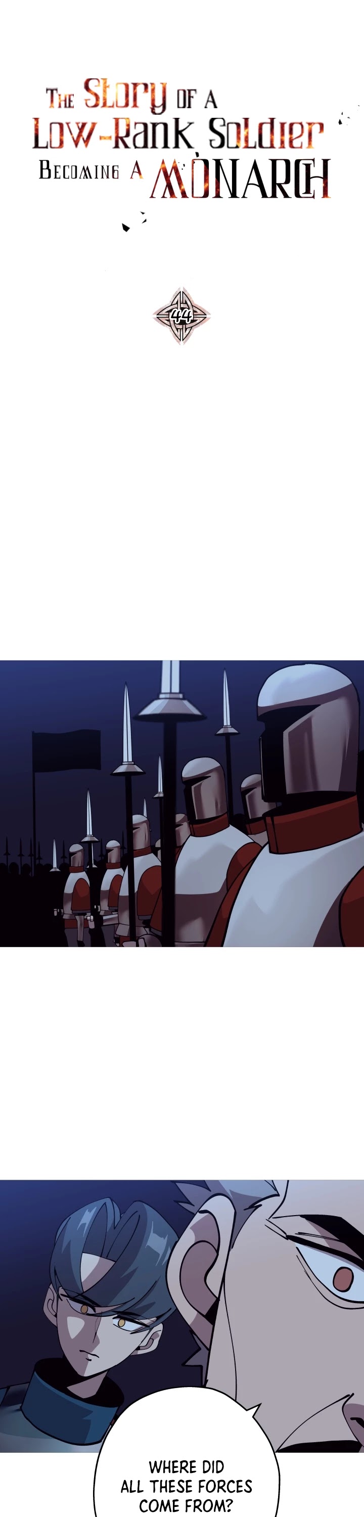 The Story of a Low-Rank Soldier Becoming a Monarch Chapter 44 page 4 - Chapter 44