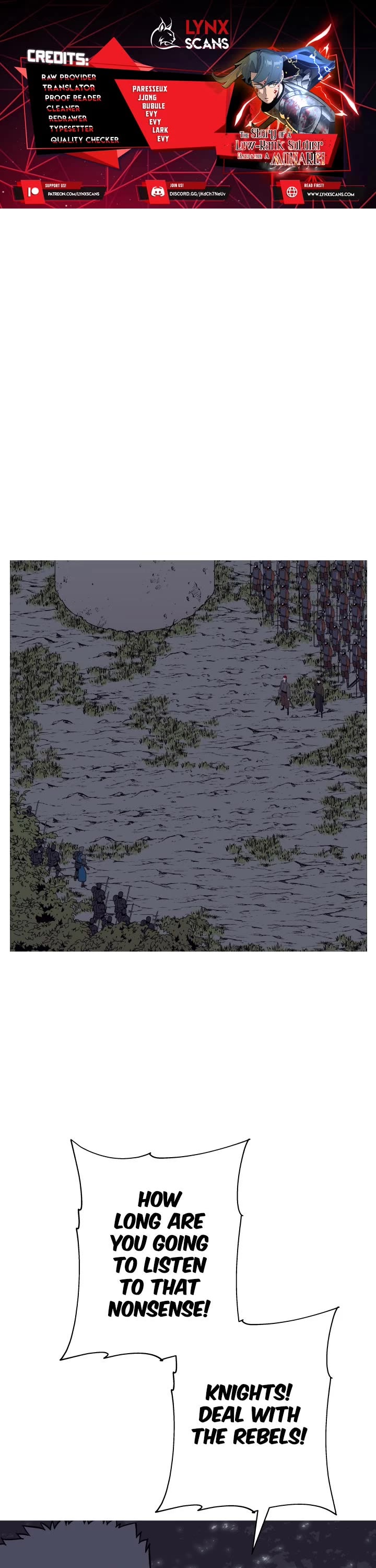 The Story of a Low-Rank Soldier Becoming a Monarch Chapter 87 page 1 - Chapter 87