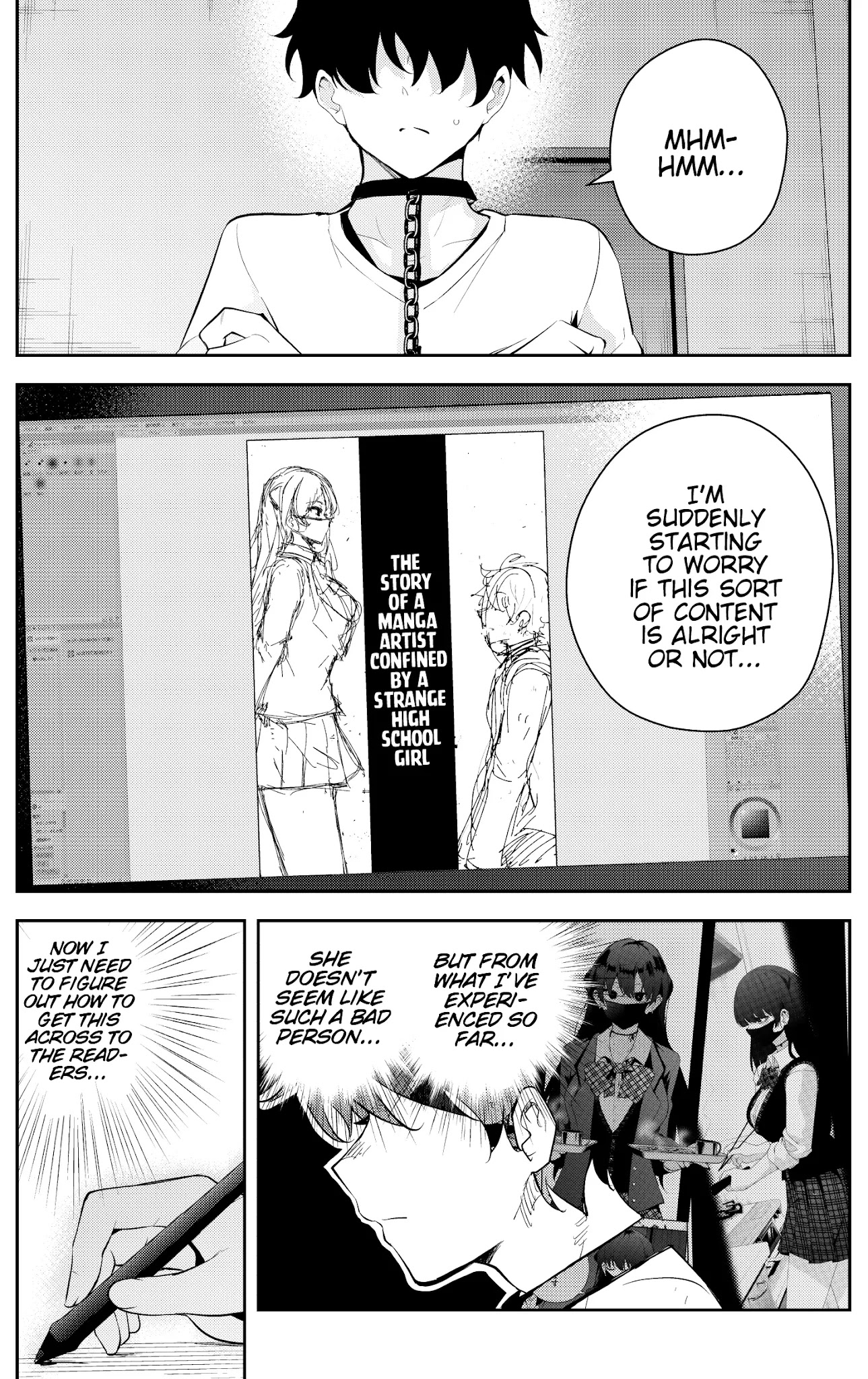 The Story of a Manga Artist Confined by a Strange High School Girl Chapter 18 page 1 - Chapter 18