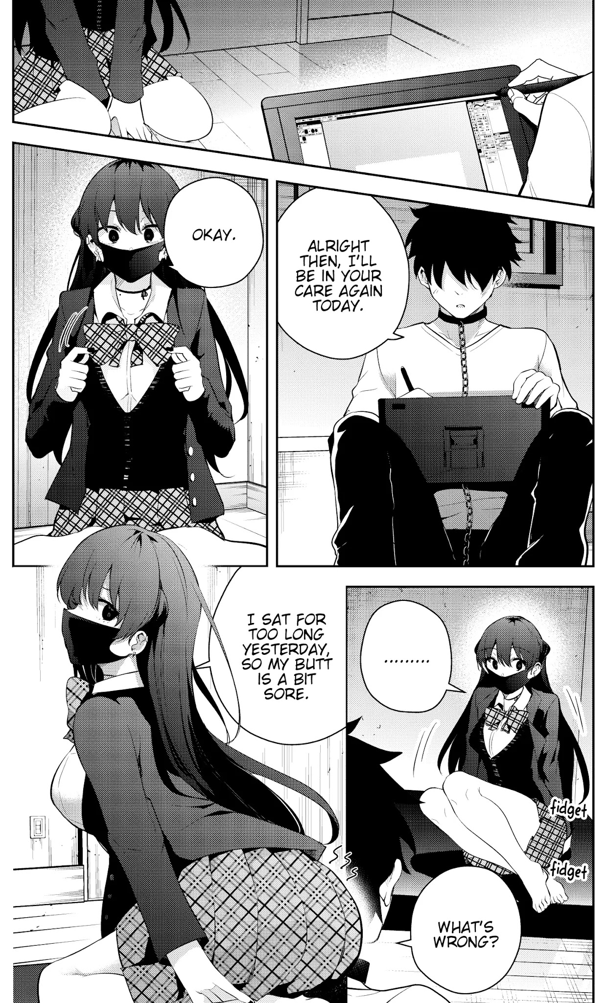 The Story of a Manga Artist Confined by a Strange High School Girl Chapter 20 page 1 - Chapter 20