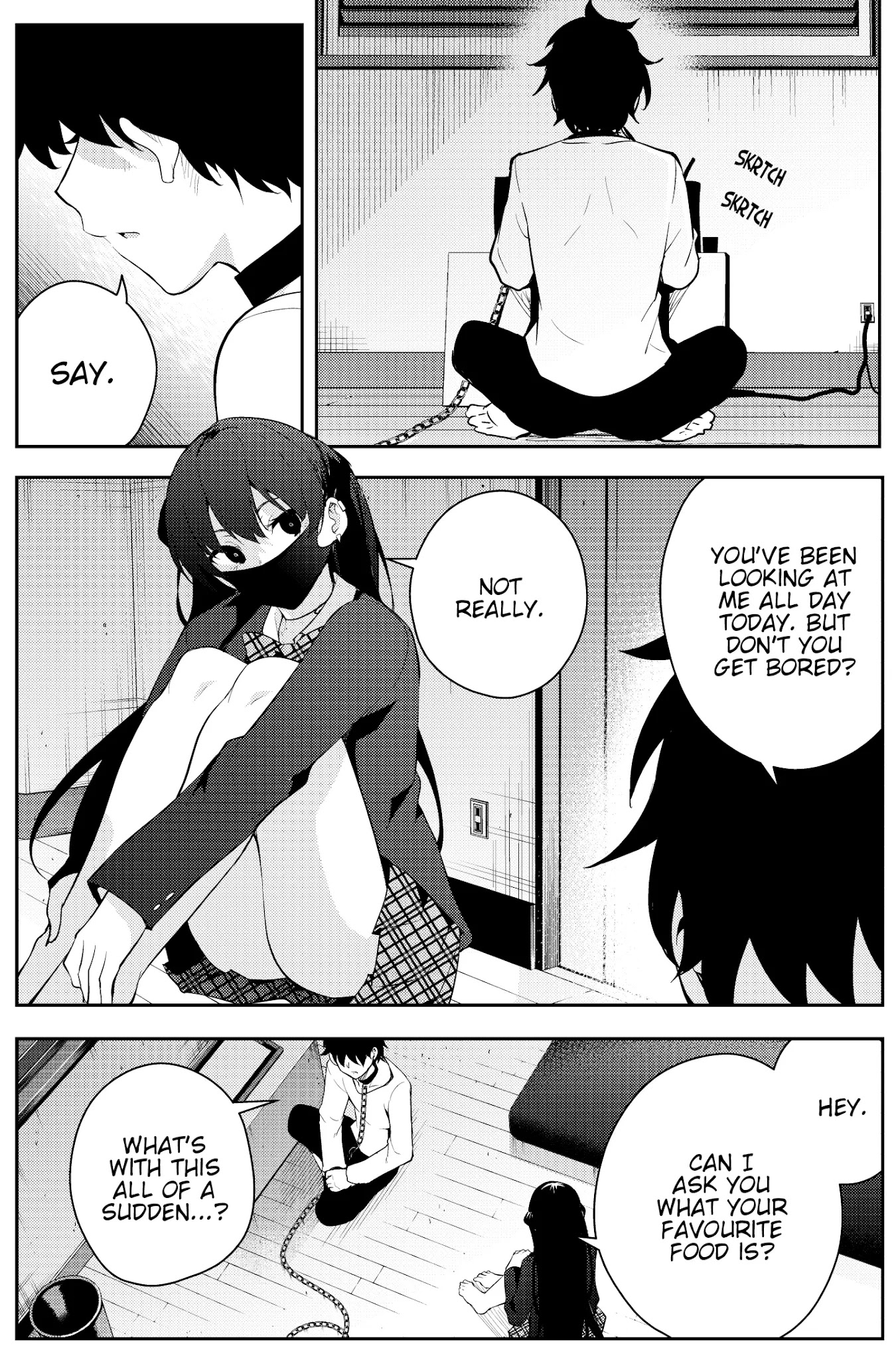 The Story of a Manga Artist Confined by a Strange High School Girl Chapter 21 page 1 - Chapter 21