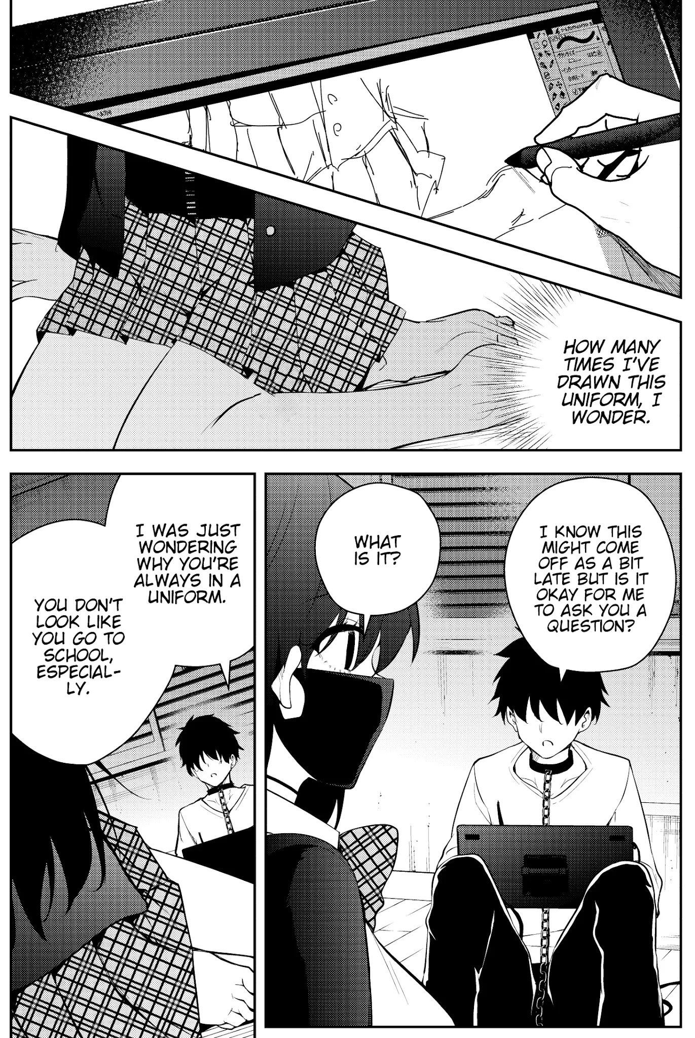 The Story of a Manga Artist Confined by a Strange High School Girl Chapter 24 page 1 - Chapter 24