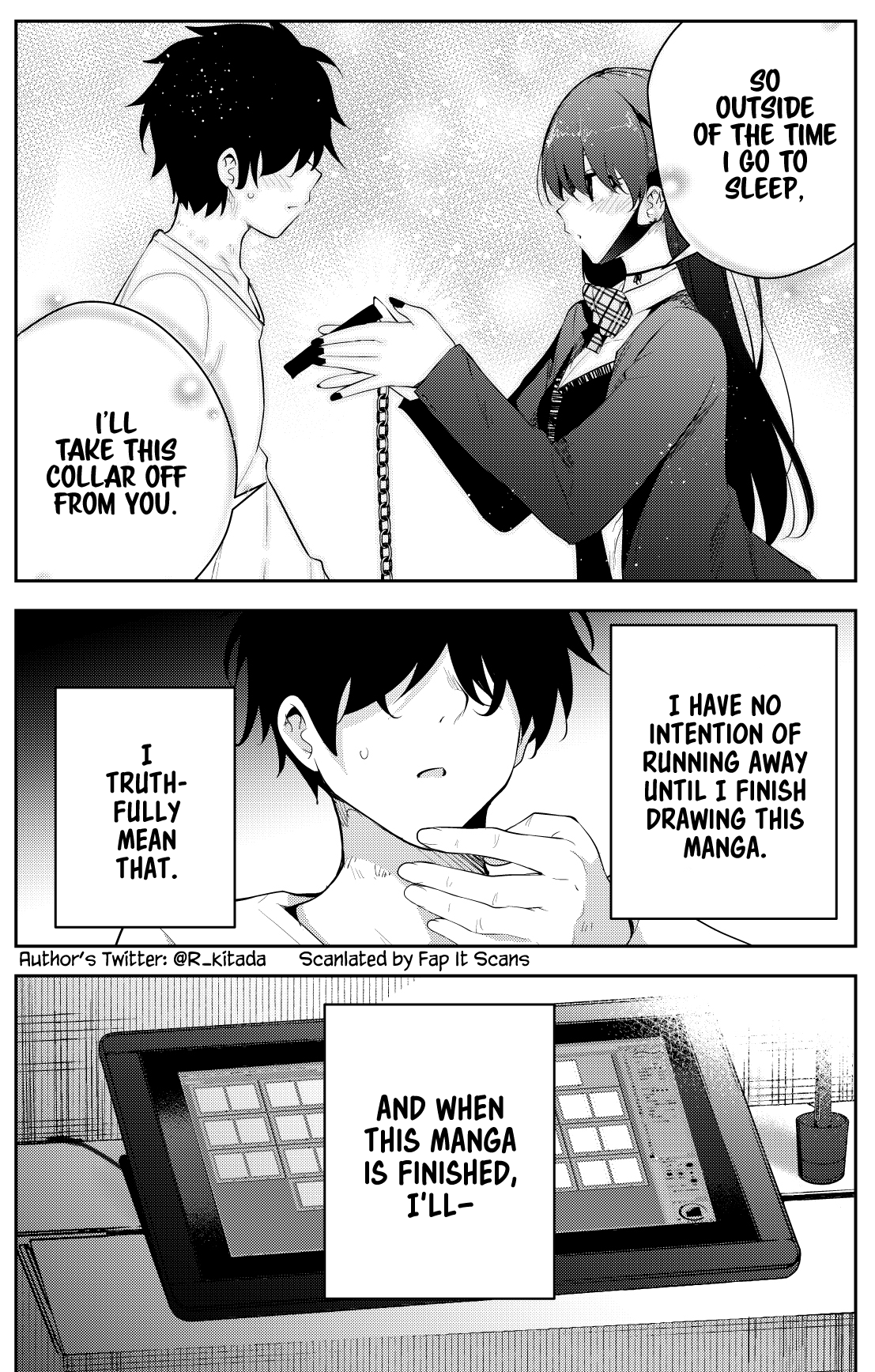 The Story of a Manga Artist Confined by a Strange High School Girl Chapter 26 page 4 - Chapter 26