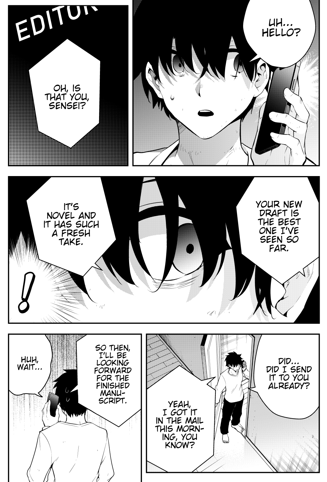 The Story of a Manga Artist Confined by a Strange High School Girl Chapter 31 page 6 - Chapter 31