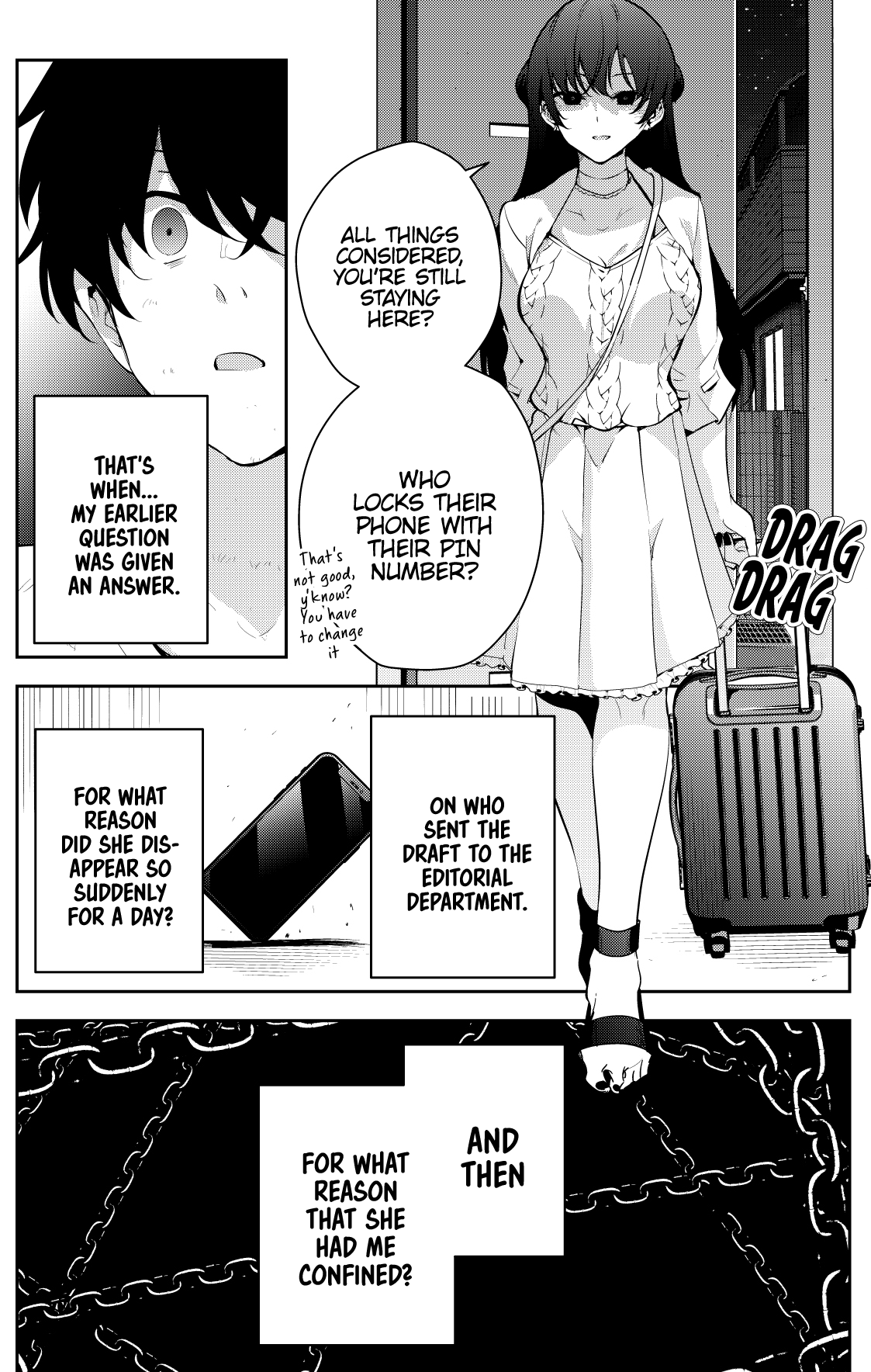 The Story of a Manga Artist Confined by a Strange High School Girl Chapter 31 page 8 - Chapter 31