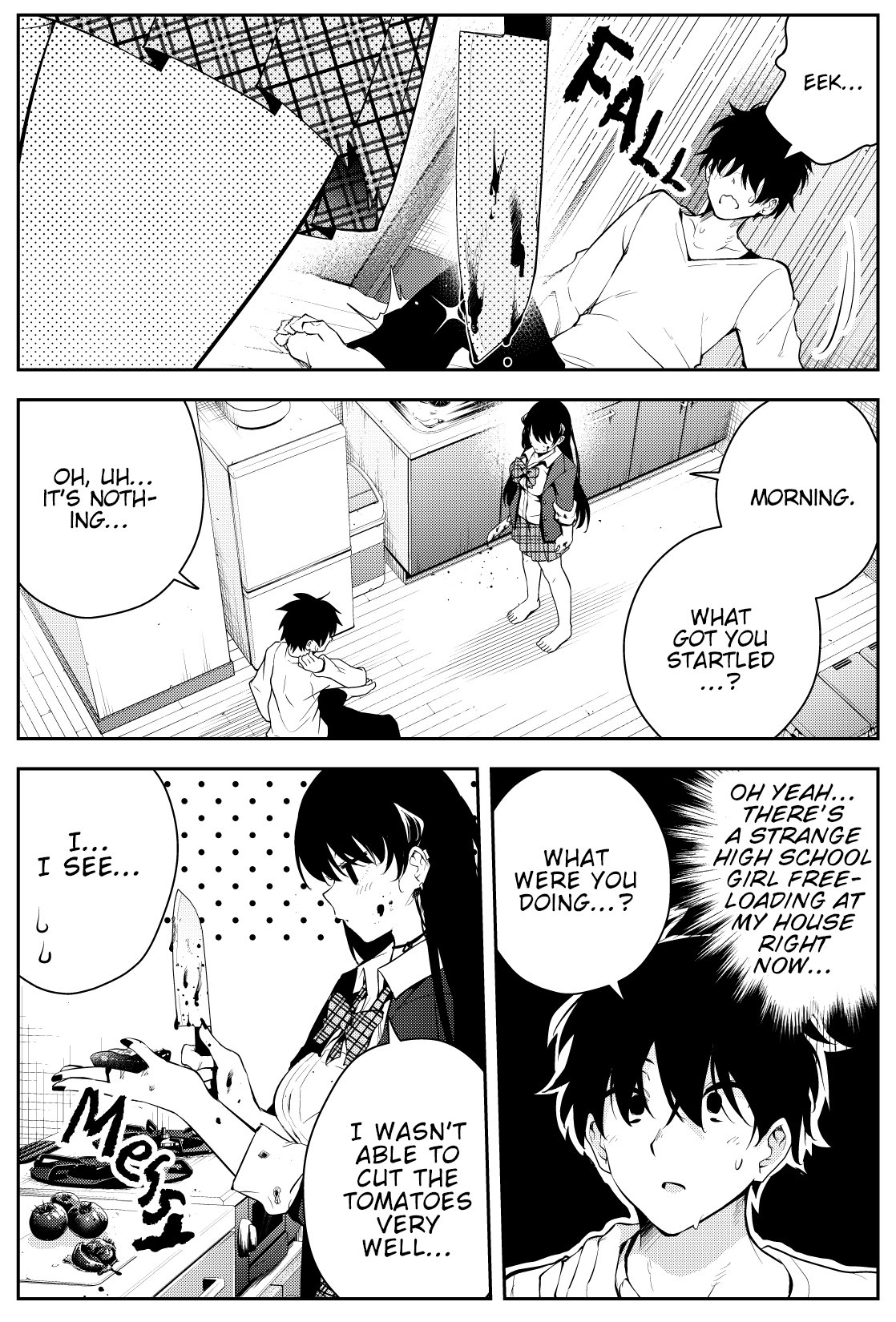 The Story of a Manga Artist Confined by a Strange High School Girl Chapter 32 page 3 - Chapter 32