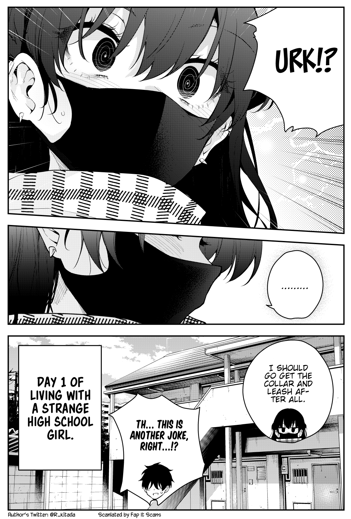 The Story of a Manga Artist Confined by a Strange High School Girl Chapter 32 page 8 - Chapter 32