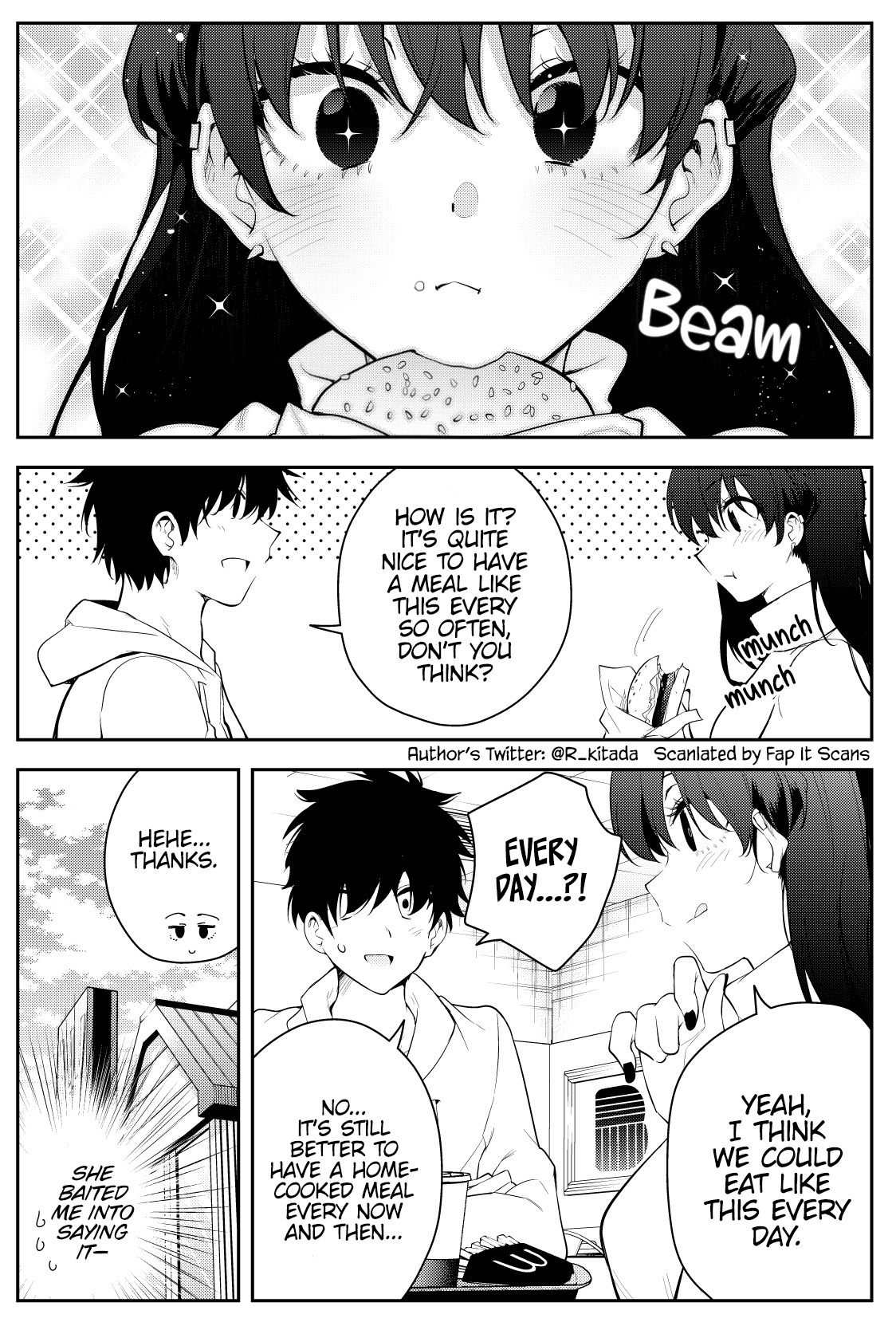 The Story of a Manga Artist Confined by a Strange High School Girl Chapter 34 page 4 - Chapter 34