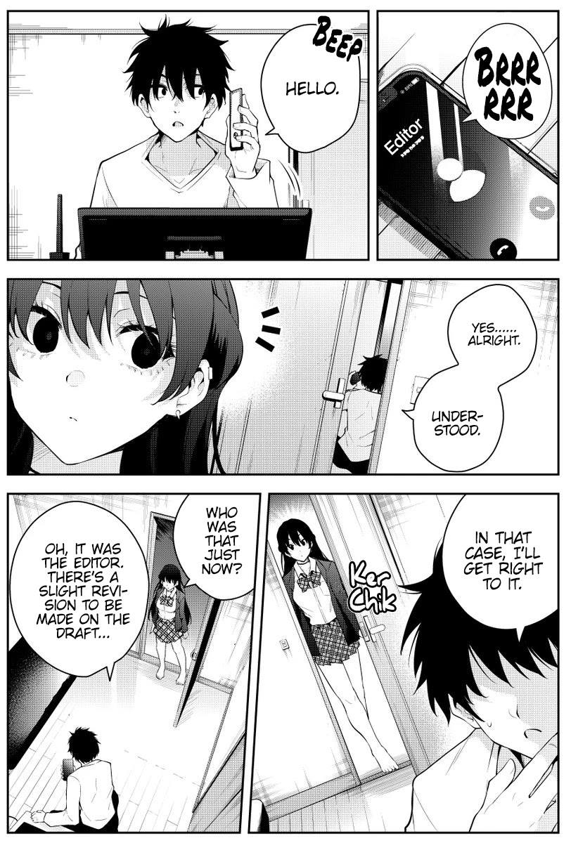 The Story of a Manga Artist Confined by a Strange High School Girl Chapter 38 page 1 - Chapter 38: The story of a manga artist using a yandere high school girl as a model