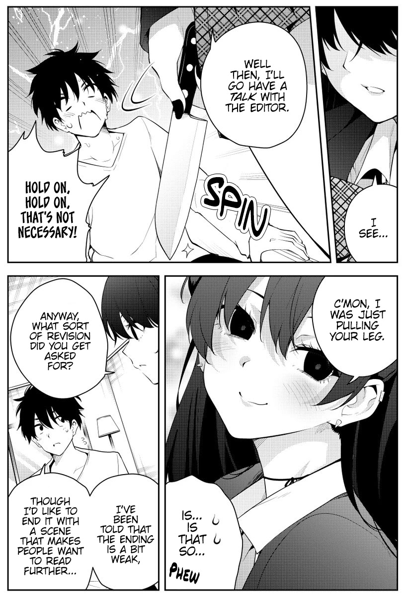 The Story of a Manga Artist Confined by a Strange High School Girl Chapter 38 page 2 - Chapter 38: The story of a manga artist using a yandere high school girl as a model