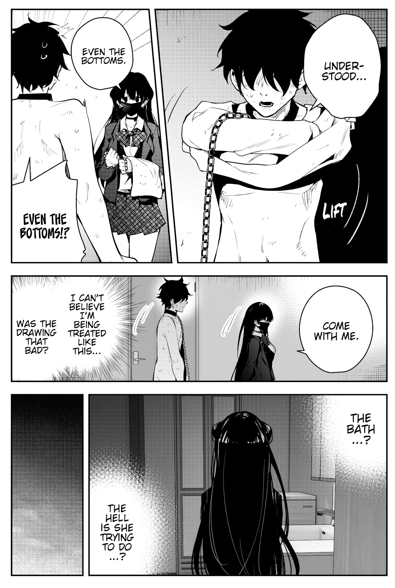 The Story of a Manga Artist Confined by a Strange High School Girl Chapter 4 page 3 - Chapter 4