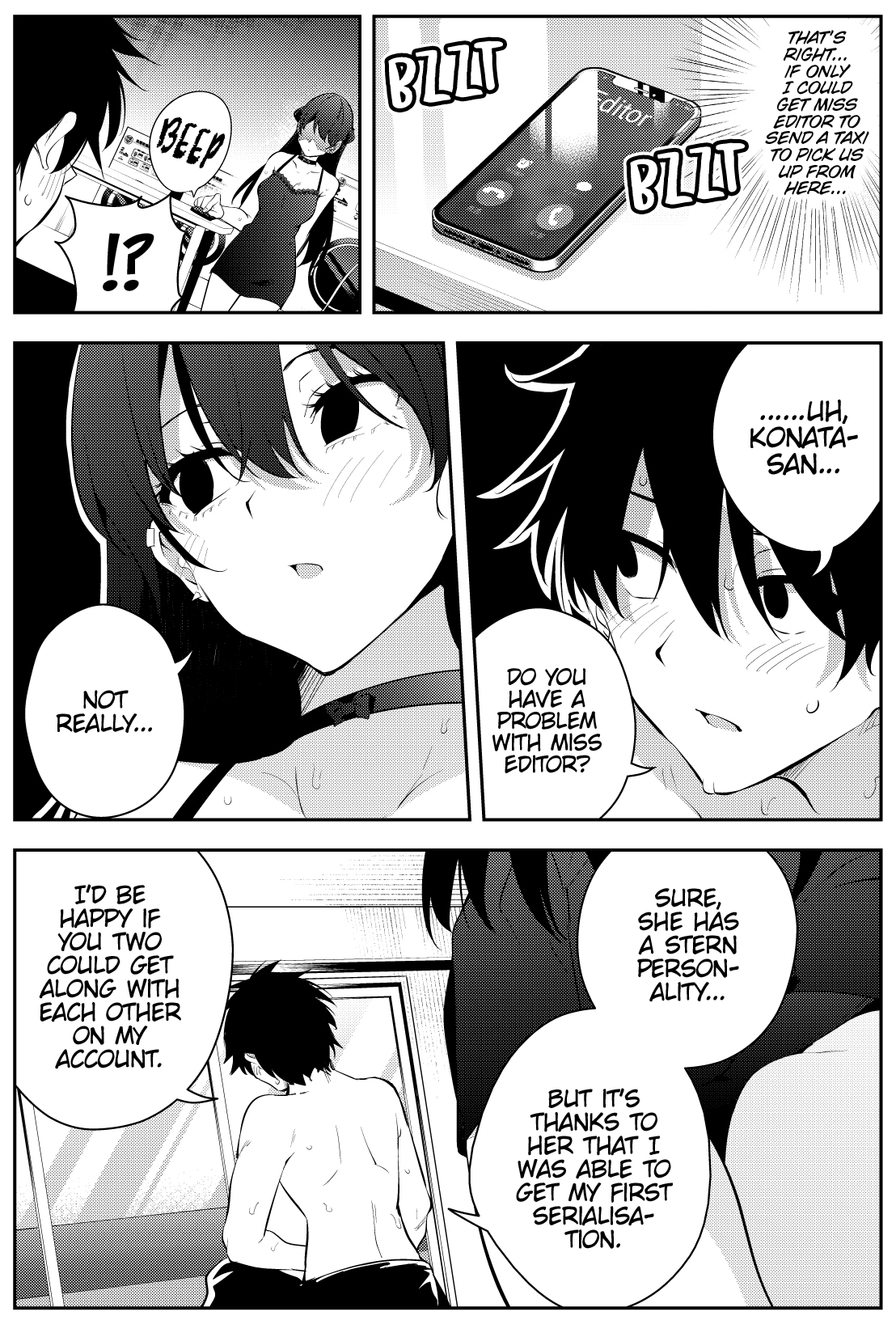 The Story of a Manga Artist Confined by a Strange High School Girl Chapter 45 page 6 - Chapter 45