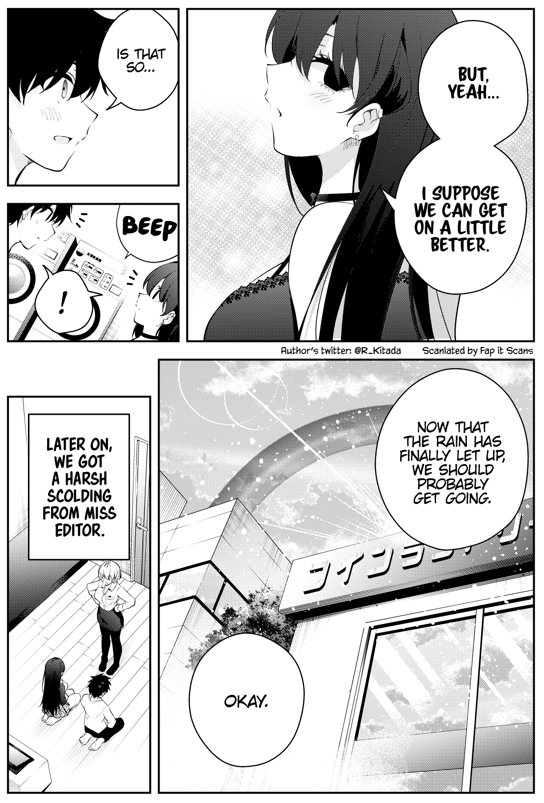The Story of a Manga Artist Confined by a Strange High School Girl Chapter 45 page 8 - Chapter 45