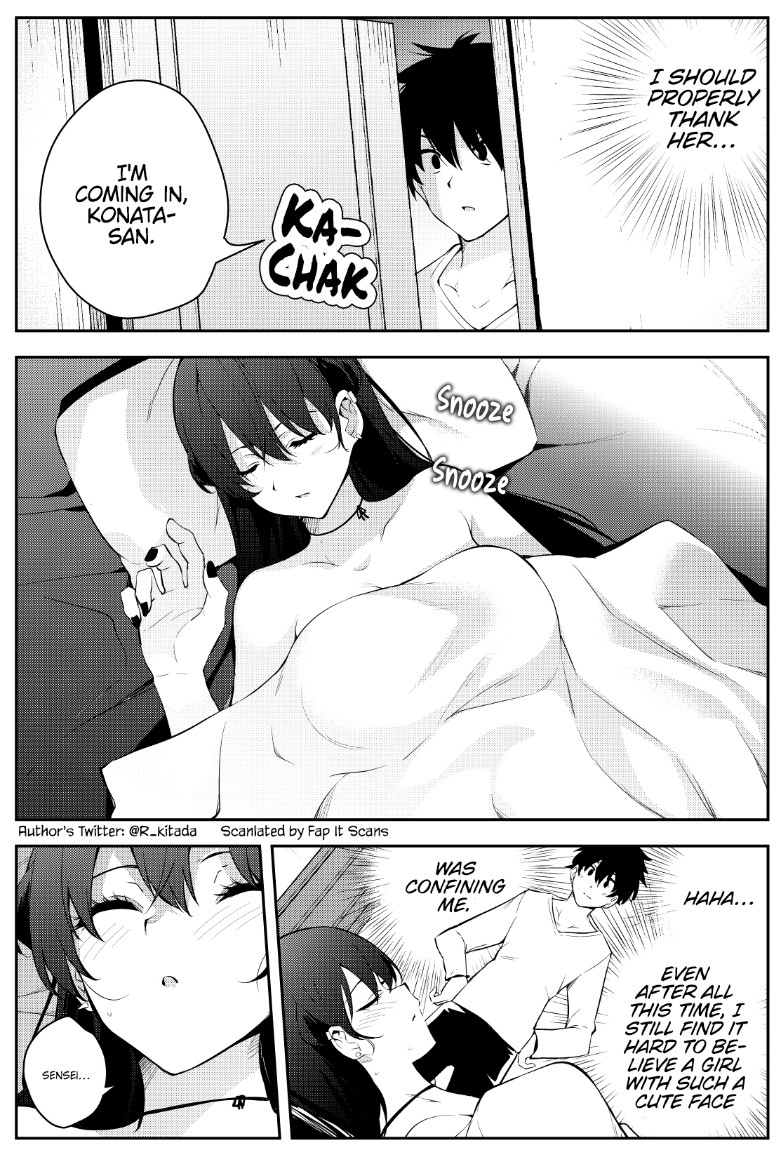 The Story of a Manga Artist Confined by a Strange High School Girl Chapter 47 page 6 - Chapter 47