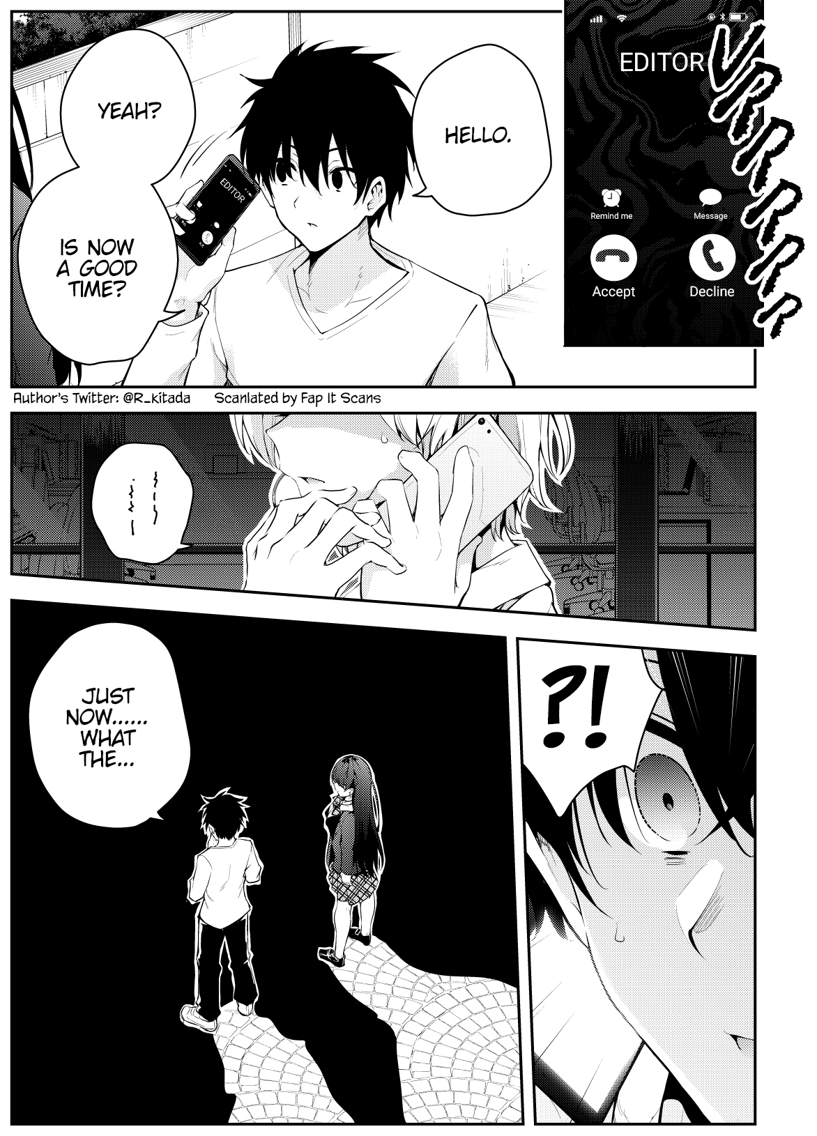 The Story of a Manga Artist Confined by a Strange High School Girl Chapter 48 page 10 - Chapter 48