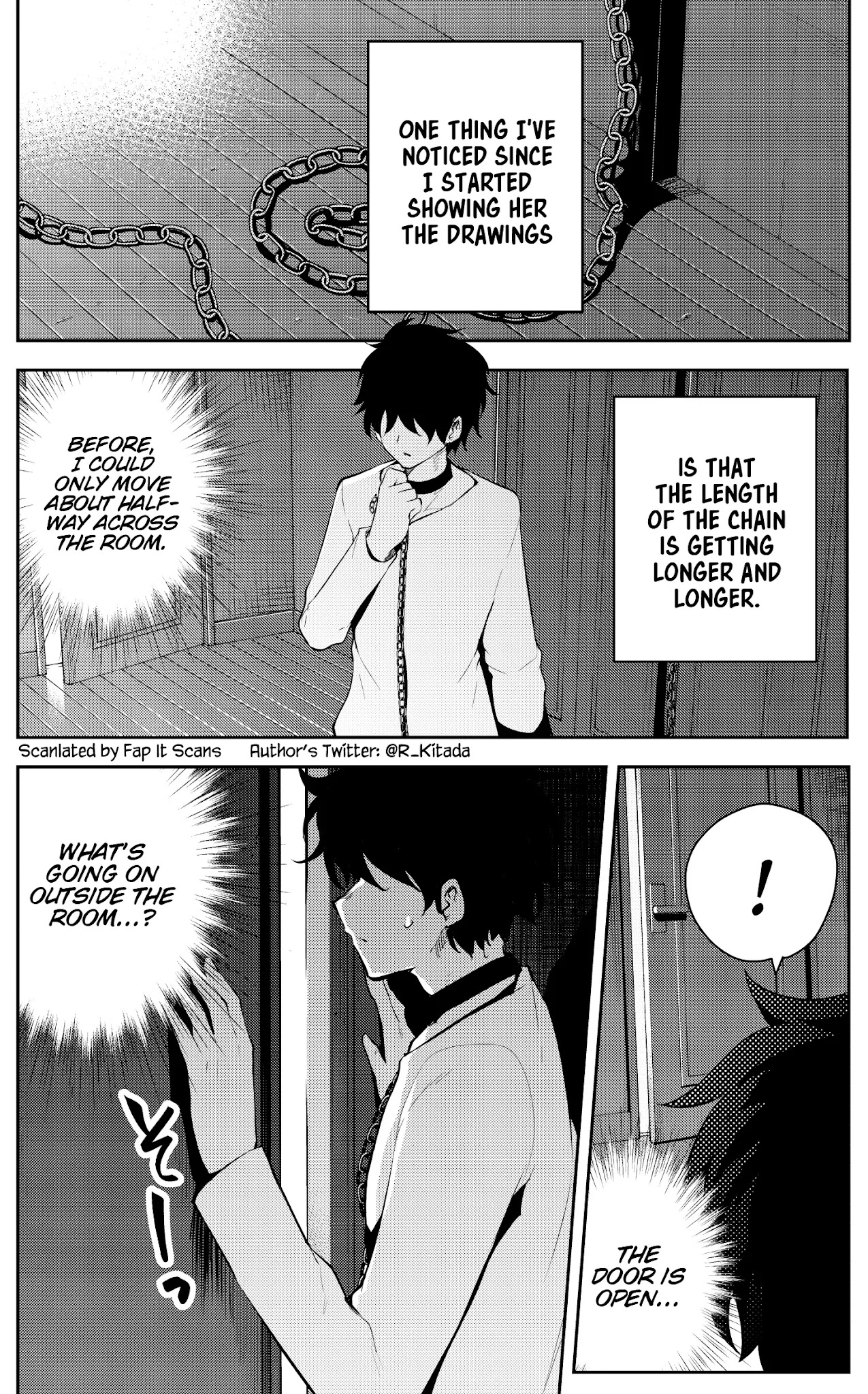 The Story of a Manga Artist Confined by a Strange High School Girl Chapter 8 page 1 - Chapter 8