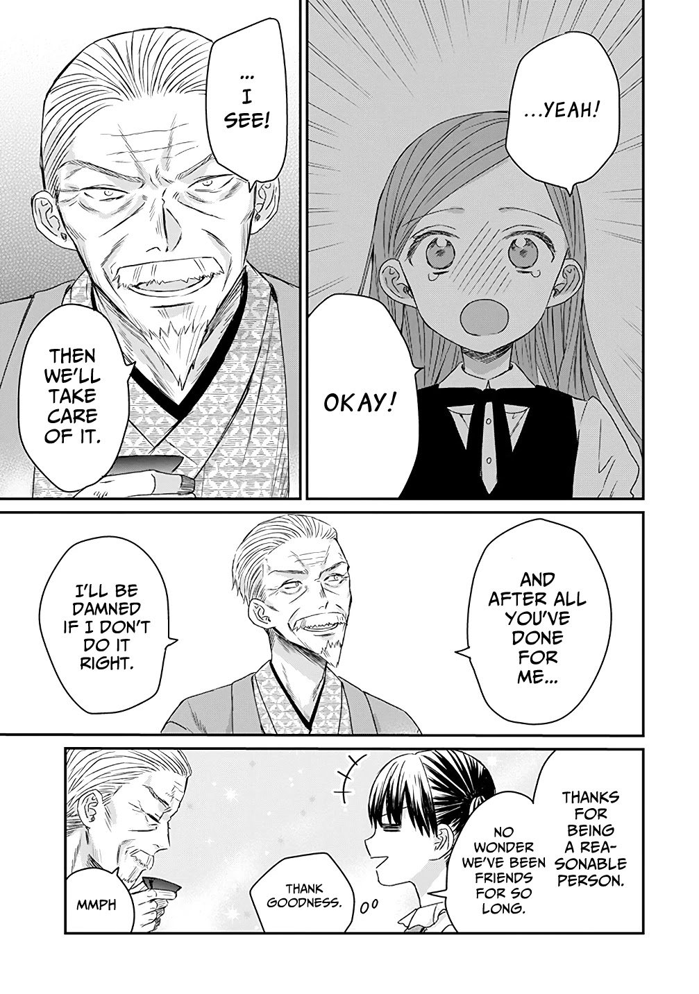 The Story of a Yakuza Boss Reborn as a Little Girl Chapter 15 page 13 - Chapter 15: Boss, Are You in a Bad Mood?