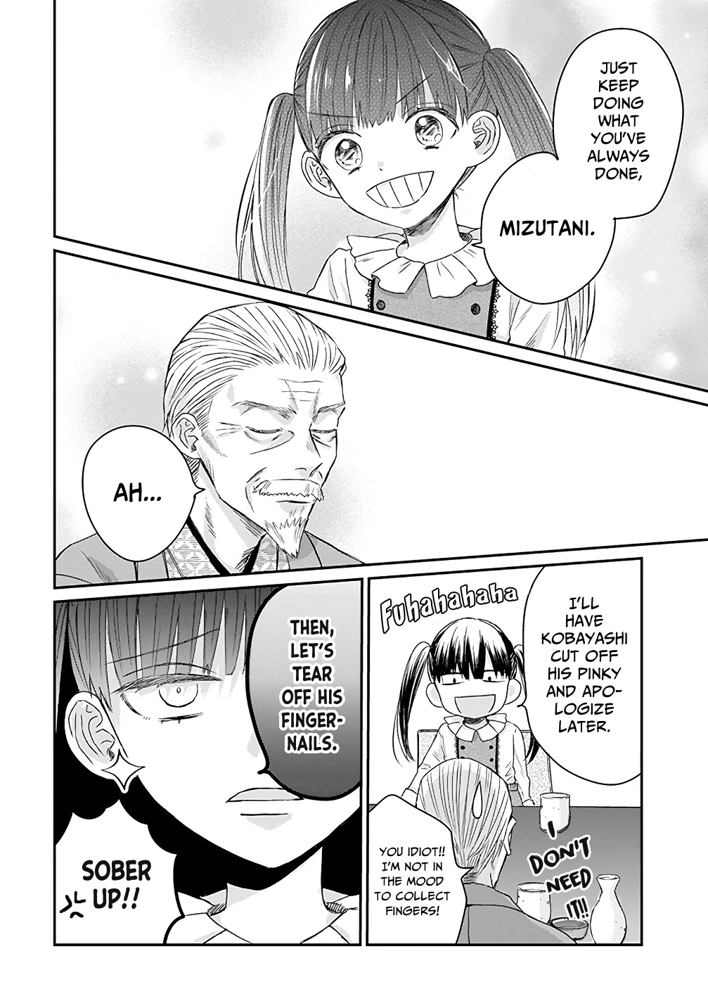 The Story of a Yakuza Boss Reborn as a Little Girl Chapter 15 page 14 - Chapter 15: Boss, Are You in a Bad Mood?