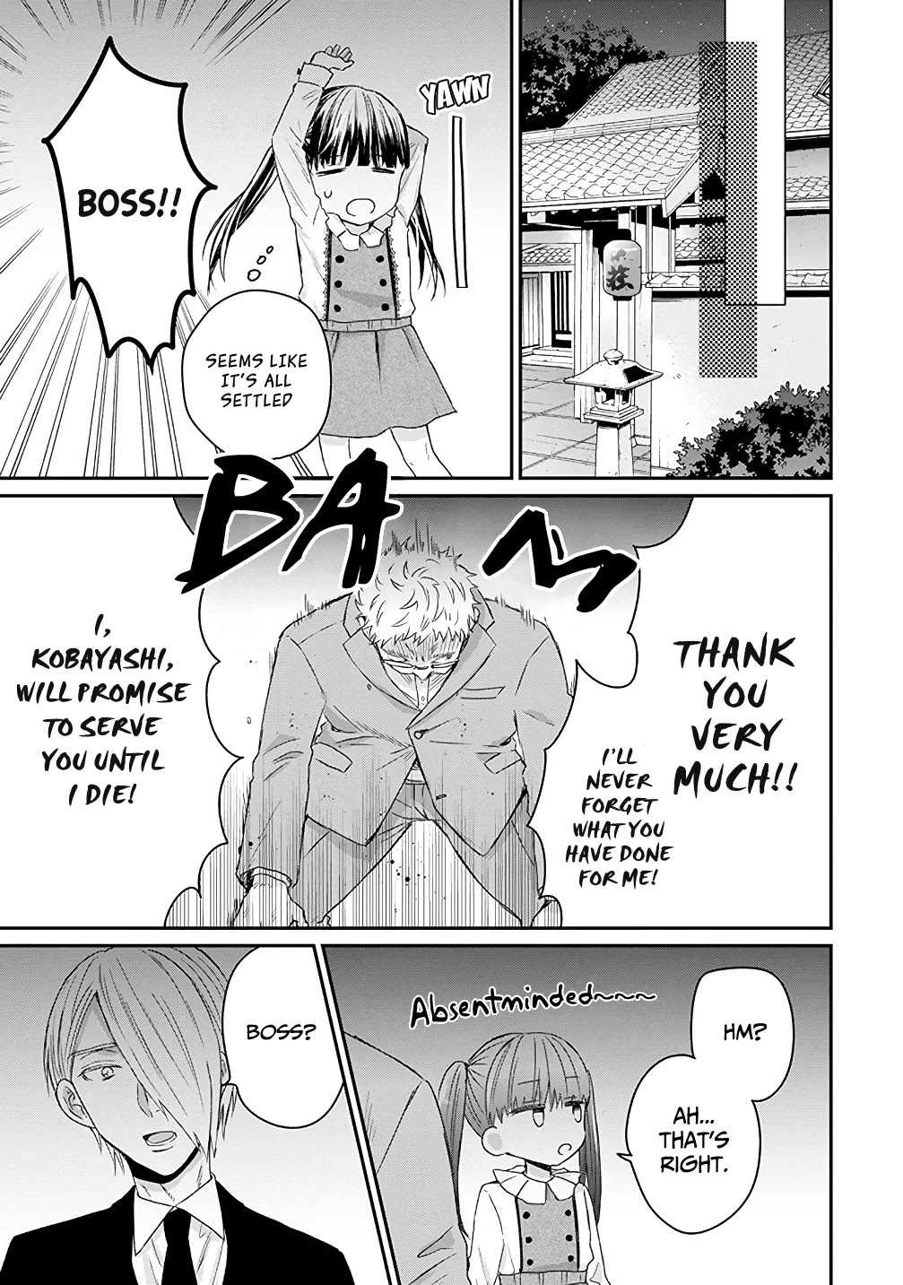 The Story of a Yakuza Boss Reborn as a Little Girl Chapter 15 page 15 - Chapter 15: Boss, Are You in a Bad Mood?