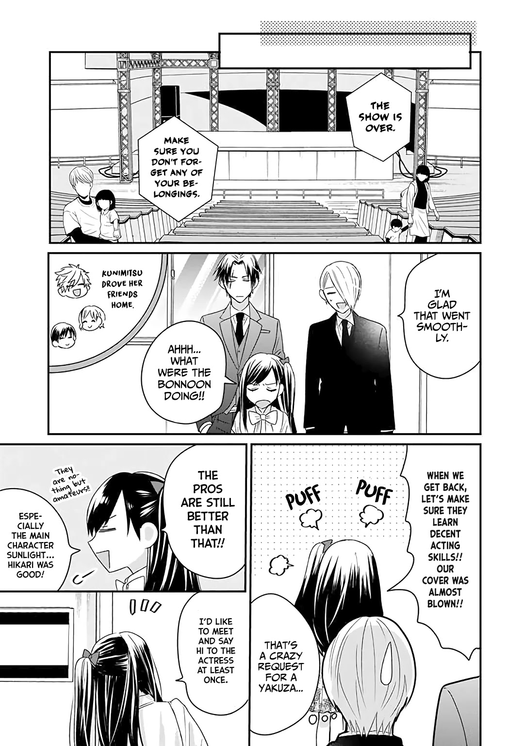 The Story of a Yakuza Boss Reborn as a Little Girl Chapter 16 page 13 - Chapter 16
