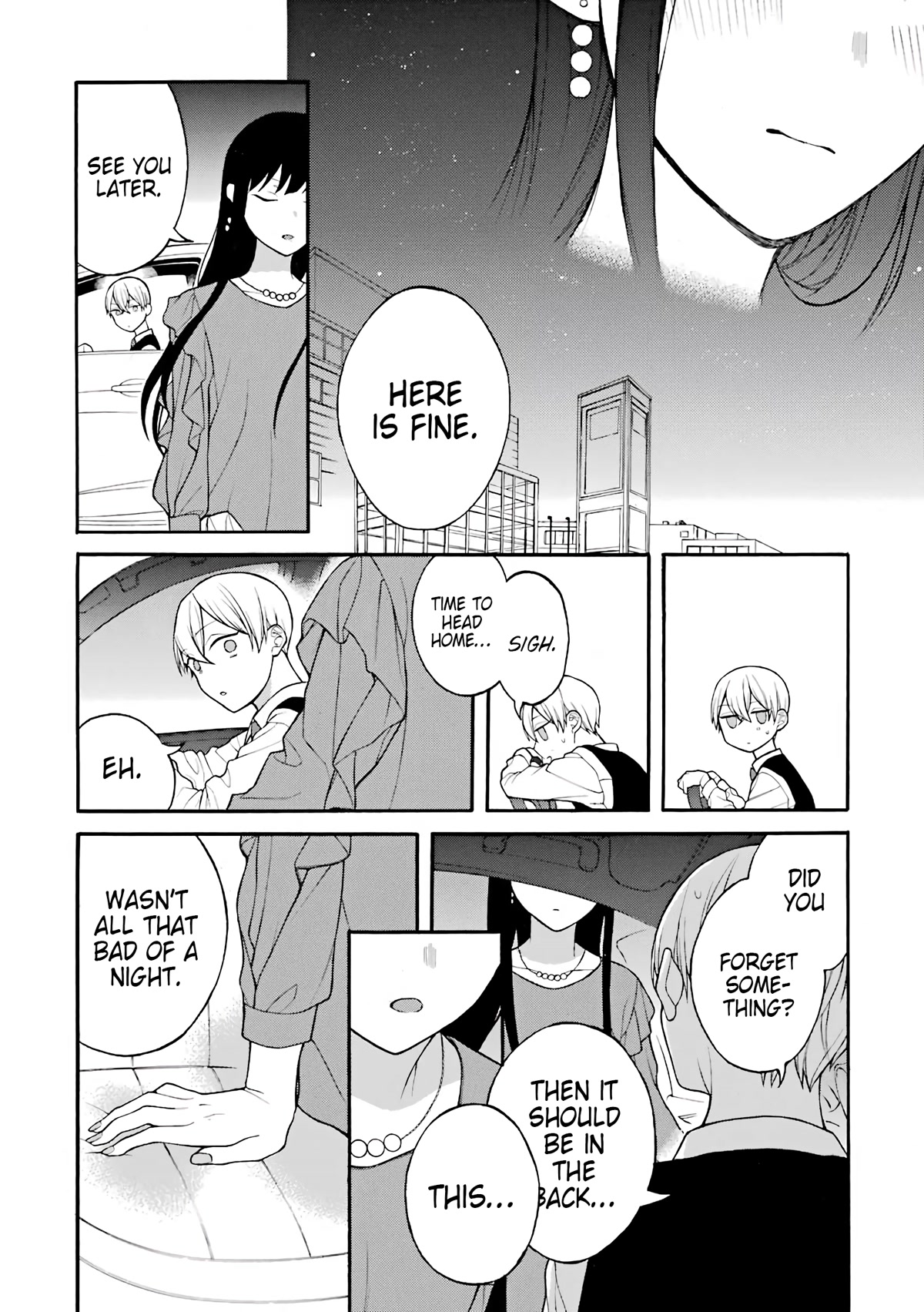 The Story of an Engaged Couple That Doesn't Get Along Chapter 17.5 page 9 - Chapter 17.5: Volume Extras 1
