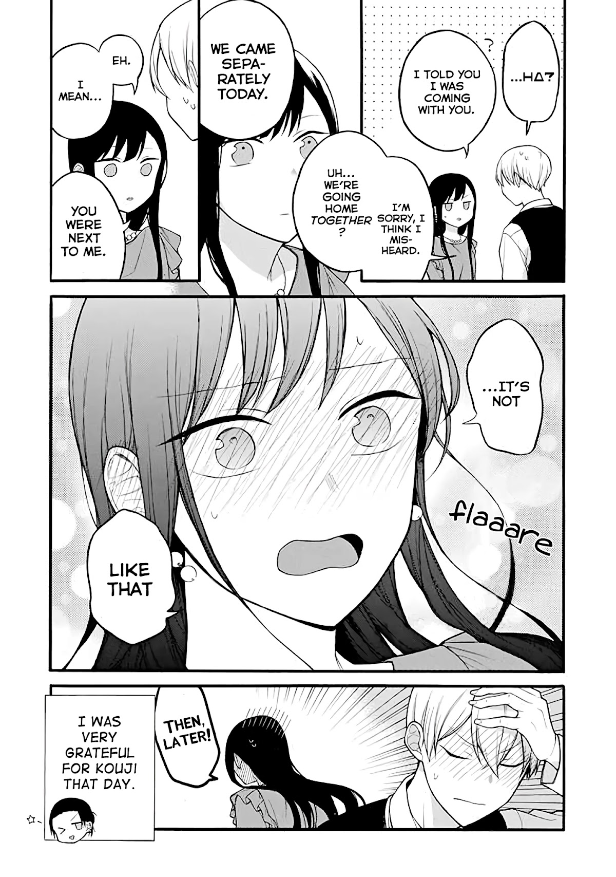 The Story of an Engaged Couple That Doesn't Get Along Chapter 17 page 4 - Chapter 17
