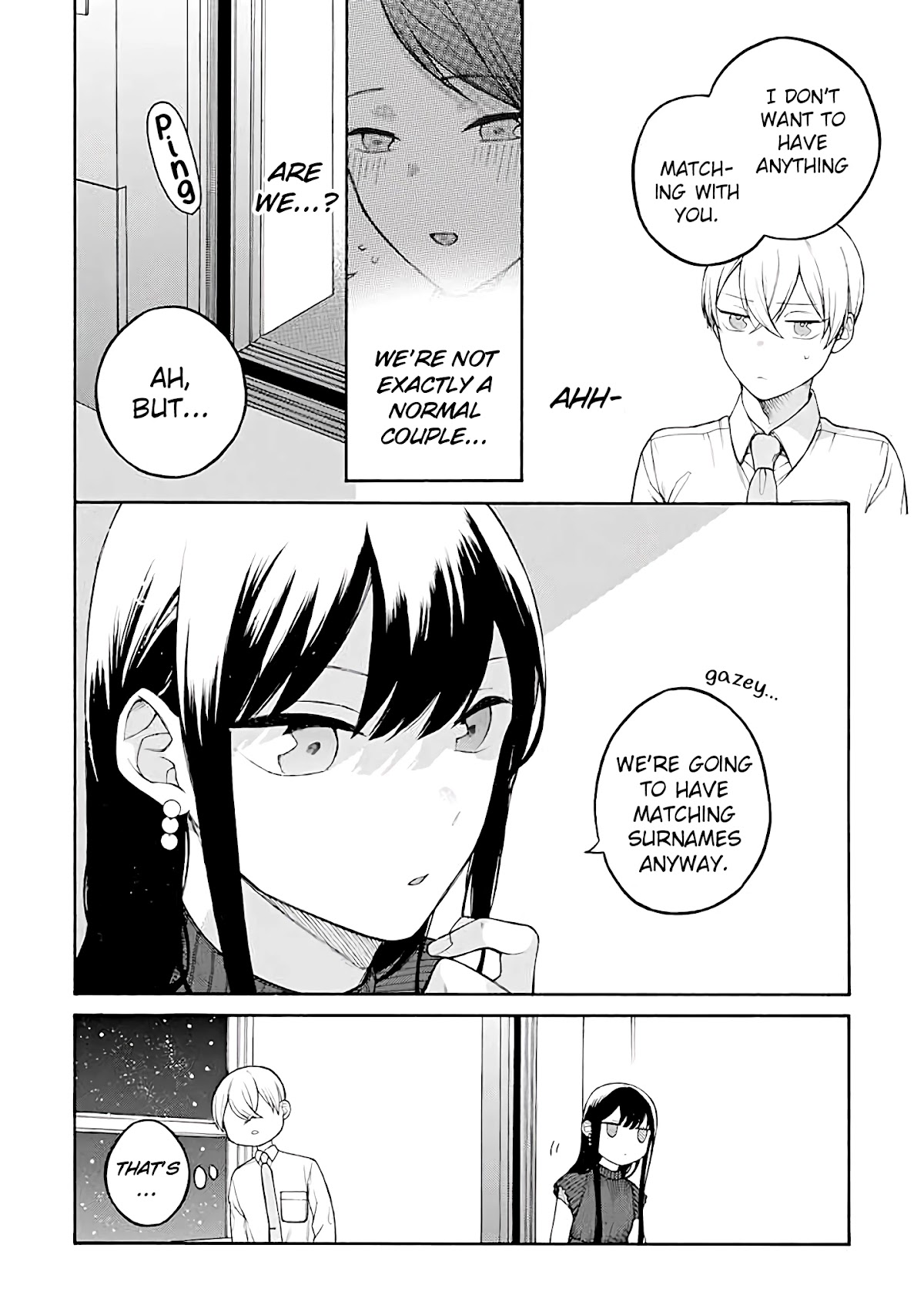 The Story of an Engaged Couple That Doesn't Get Along Chapter 34 page 3 - Chapter 34