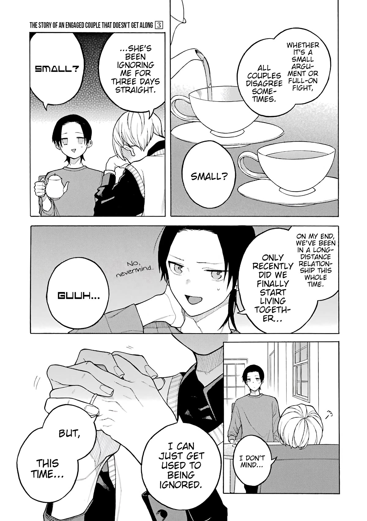 The Story of an Engaged Couple That Doesn't Get Along Chapter 37.5 page 2 - Chapter 37.5: Volume Extras 2 [END]