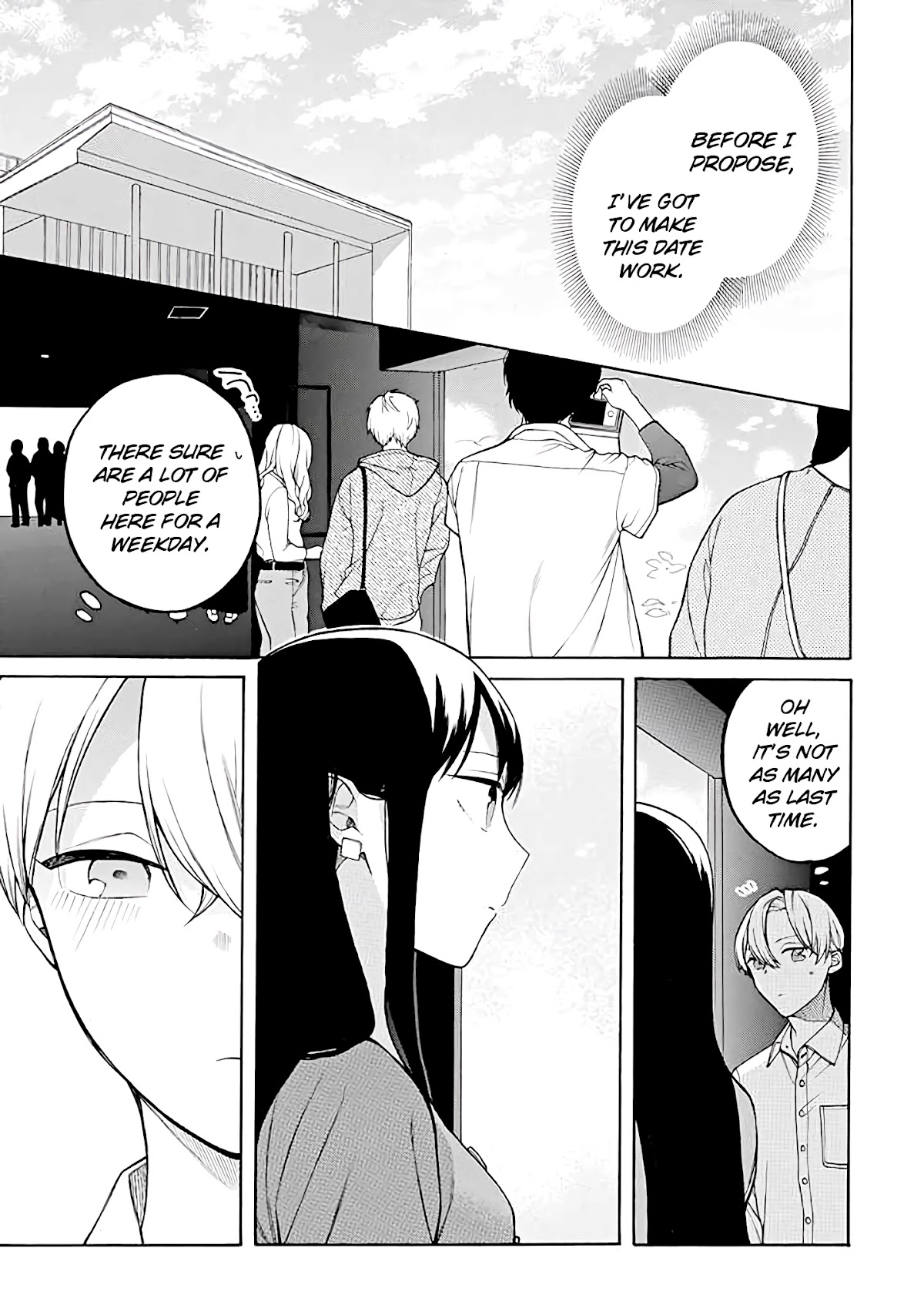 The Story of an Engaged Couple That Doesn't Get Along Chapter 37 page 4 - Chapter 37