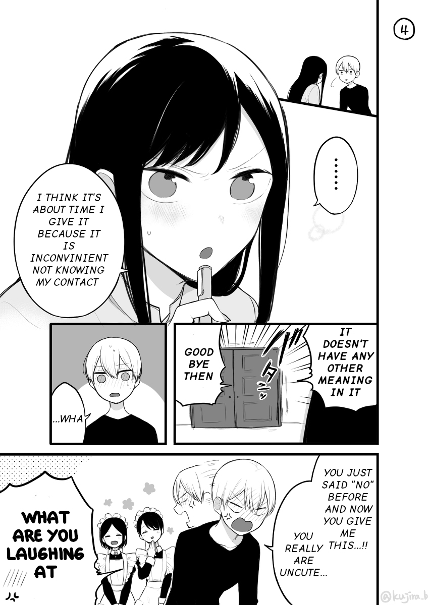 The Story of an Engaged Couple That Doesn't Get Along Chapter 4 page 4 - Chapter 4