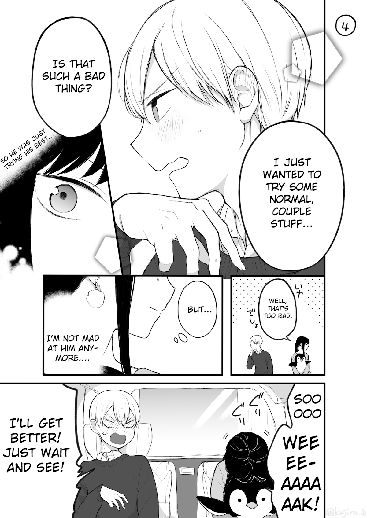The Story of an Engaged Couple That Doesn't Get Along Chapter 5 page 4 - Chapter 5