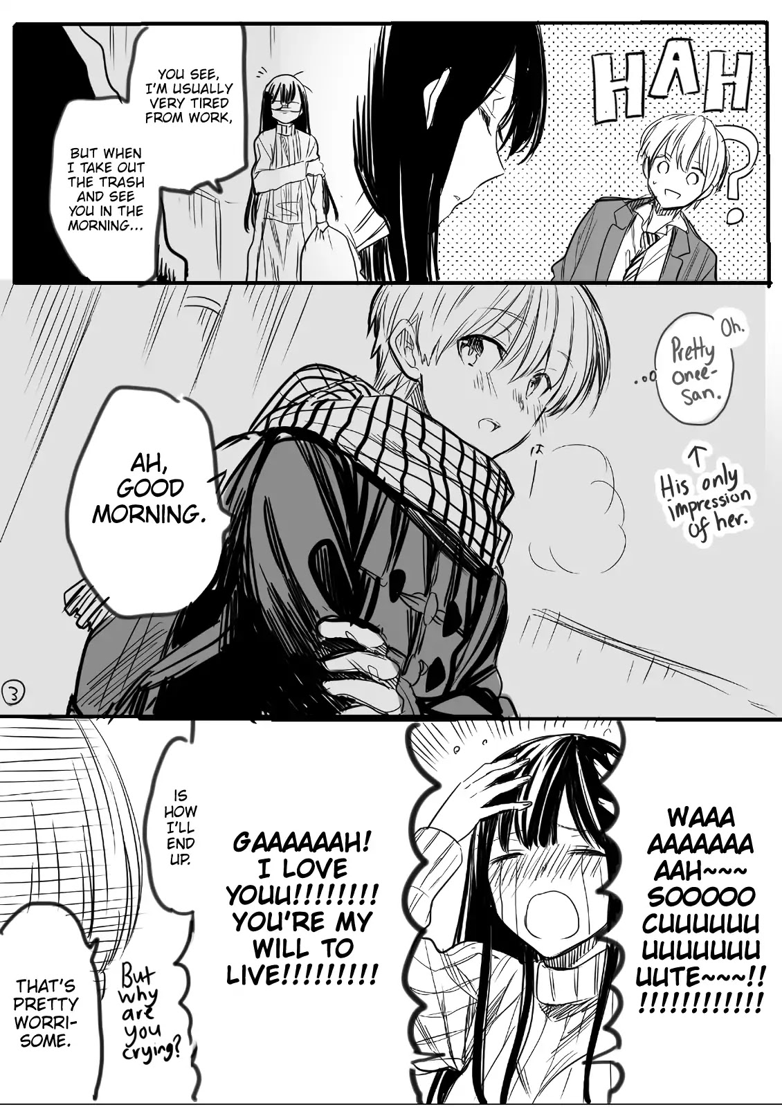 The Story of an Onee-San Who Wants to Keep a High School Boy Chapter 0.1 page 3 - Chapter 0.1