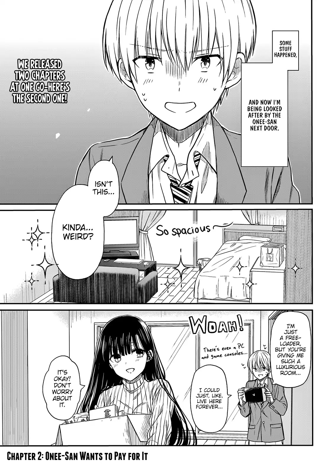 The Story of an Onee-San Who Wants to Keep a High School Boy Chapter 0.2 page 2 - Chapter 0.2