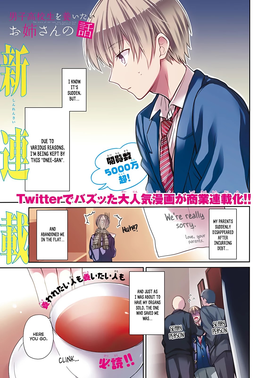The Story of an Onee-San Who Wants to Keep a High School Boy Chapter 1 page 2 - Chapter 1: Onee-san Want's to Take Care of You