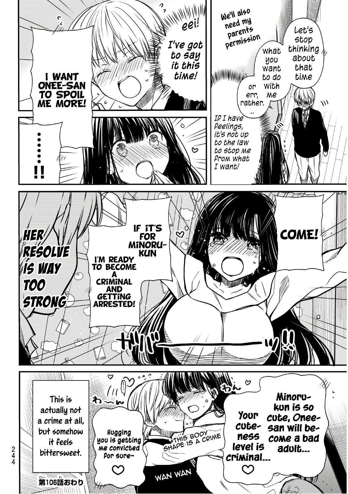 The Story of an Onee-San Who Wants to Keep a High School Boy Chapter 106 page 5 - Chapter 106