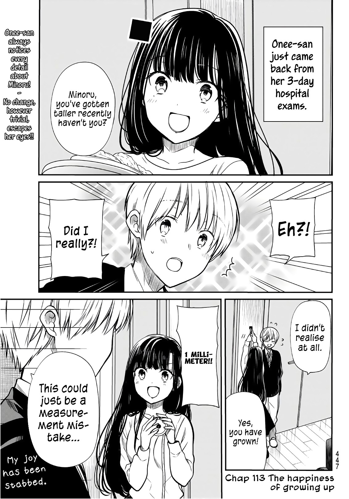 The Story of an Onee-San Who Wants to Keep a High School Boy Chapter 113 page 2 - Chapter 113