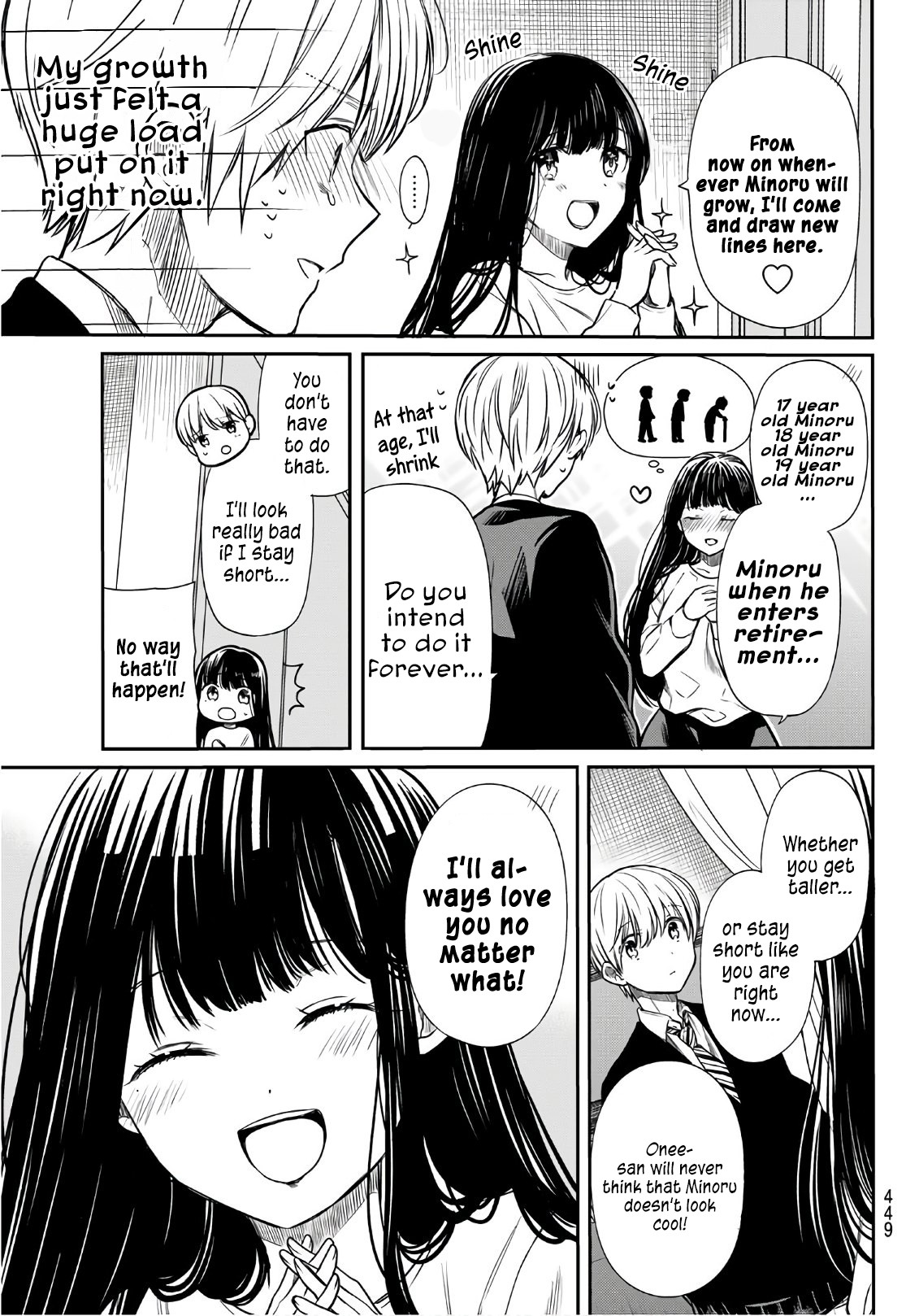 The Story of an Onee-San Who Wants to Keep a High School Boy Chapter 113 page 4 - Chapter 113