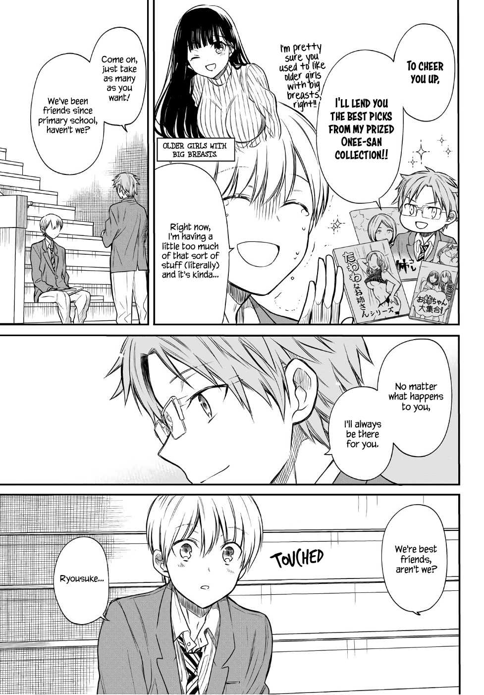 The Story of an Onee-San Who Wants to Keep a High School Boy Chapter 13 page 4 - Chapter 13: The Bond Called Friendship