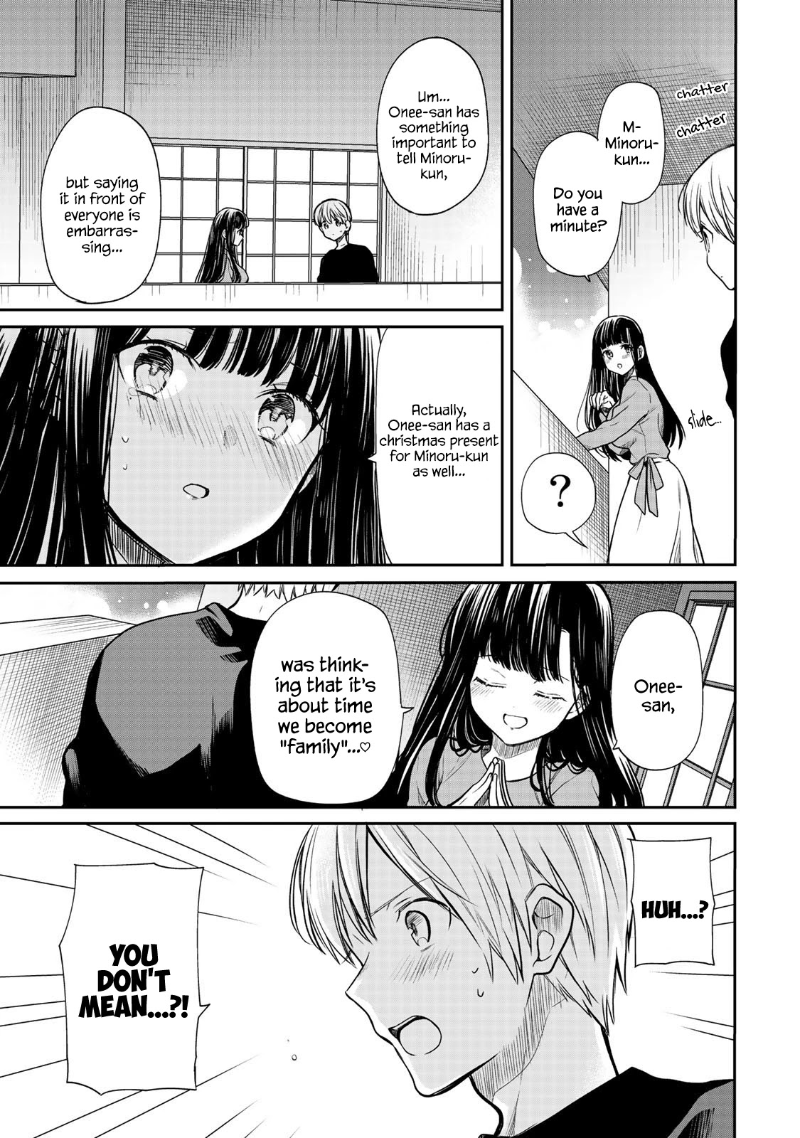 The Story of an Onee-San Who Wants to Keep a High School Boy Chapter 132 page 4 - Chapter 132