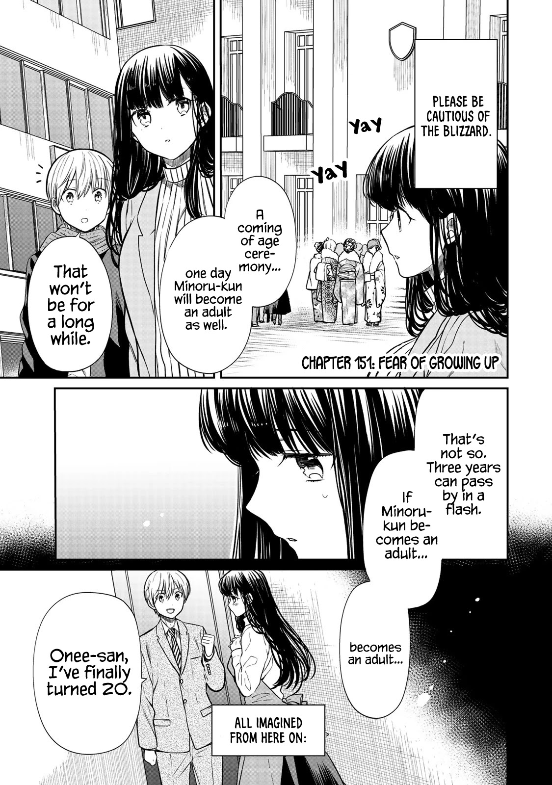 The Story of an Onee-San Who Wants to Keep a High School Boy Chapter 151 page 2 - Chapter 151