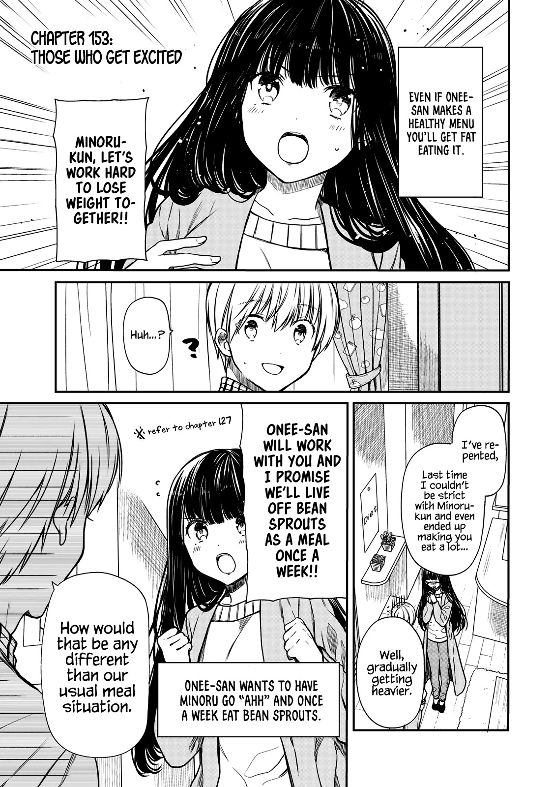 The Story of an Onee-San Who Wants to Keep a High School Boy Chapter 153 page 2 - Chapter 153