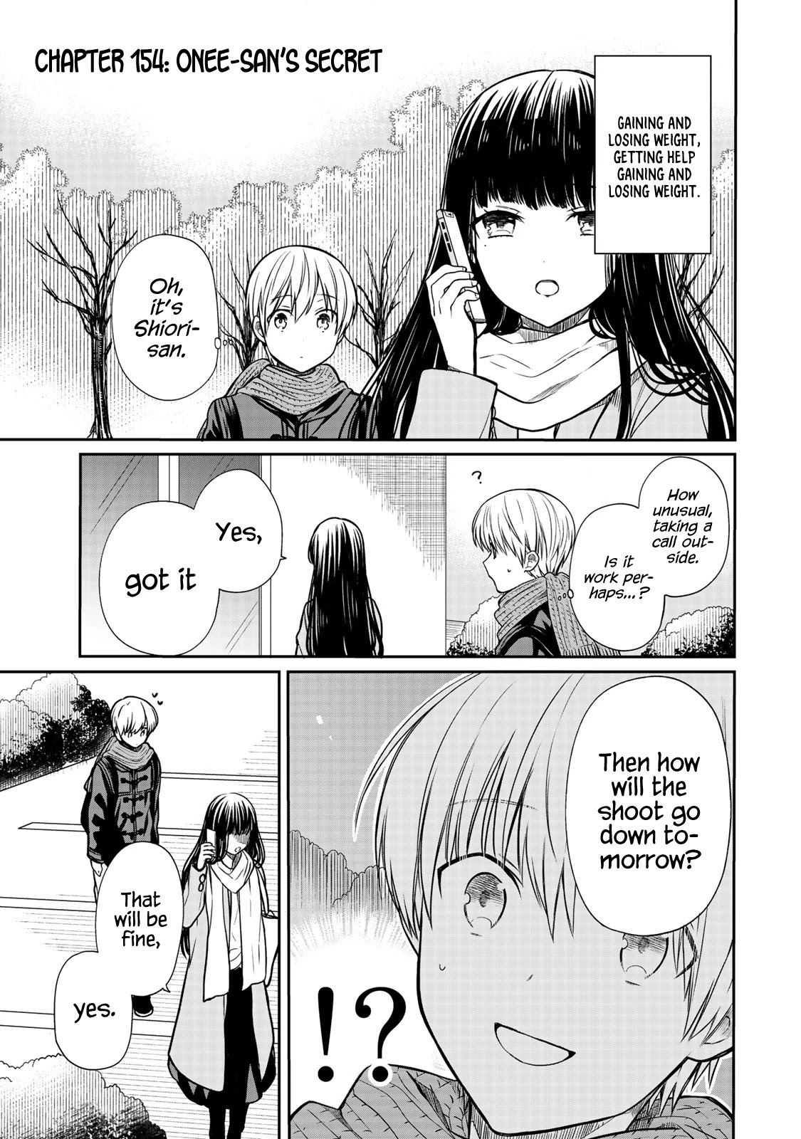 The Story of an Onee-San Who Wants to Keep a High School Boy Chapter 154 page 2 - Chapter 154