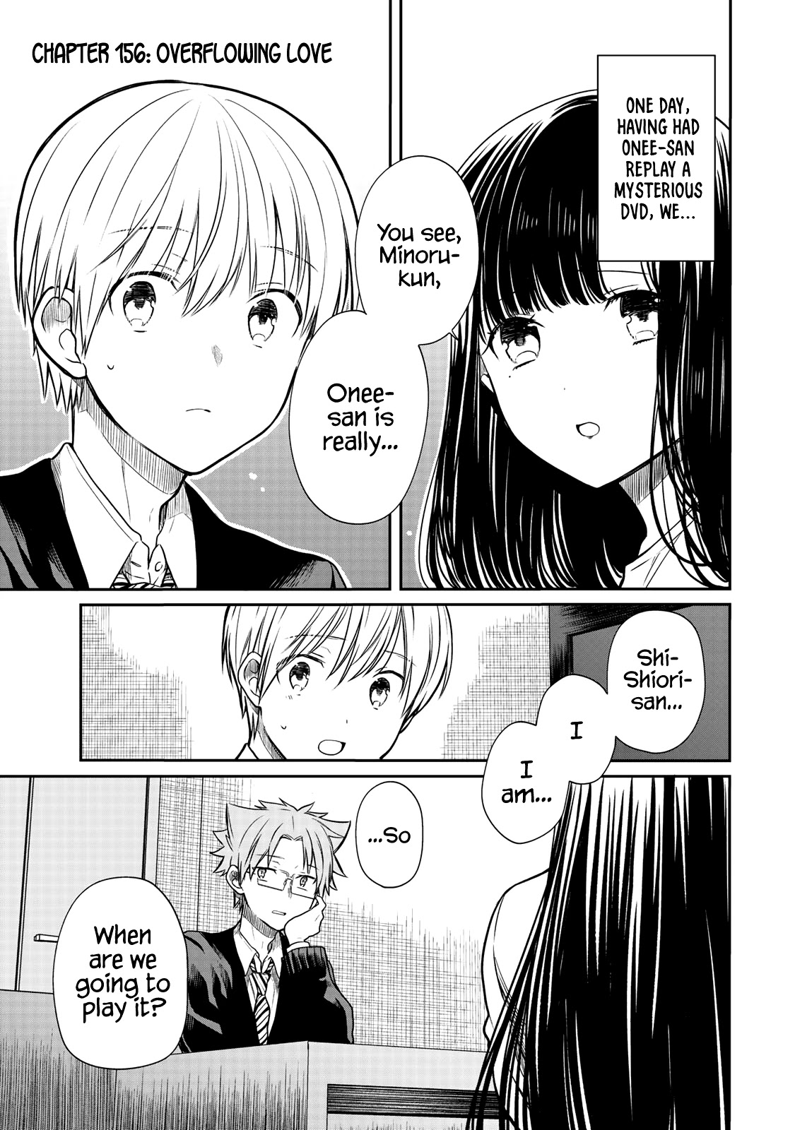 The Story of an Onee-San Who Wants to Keep a High School Boy Chapter 156 page 2 - Chapter 156