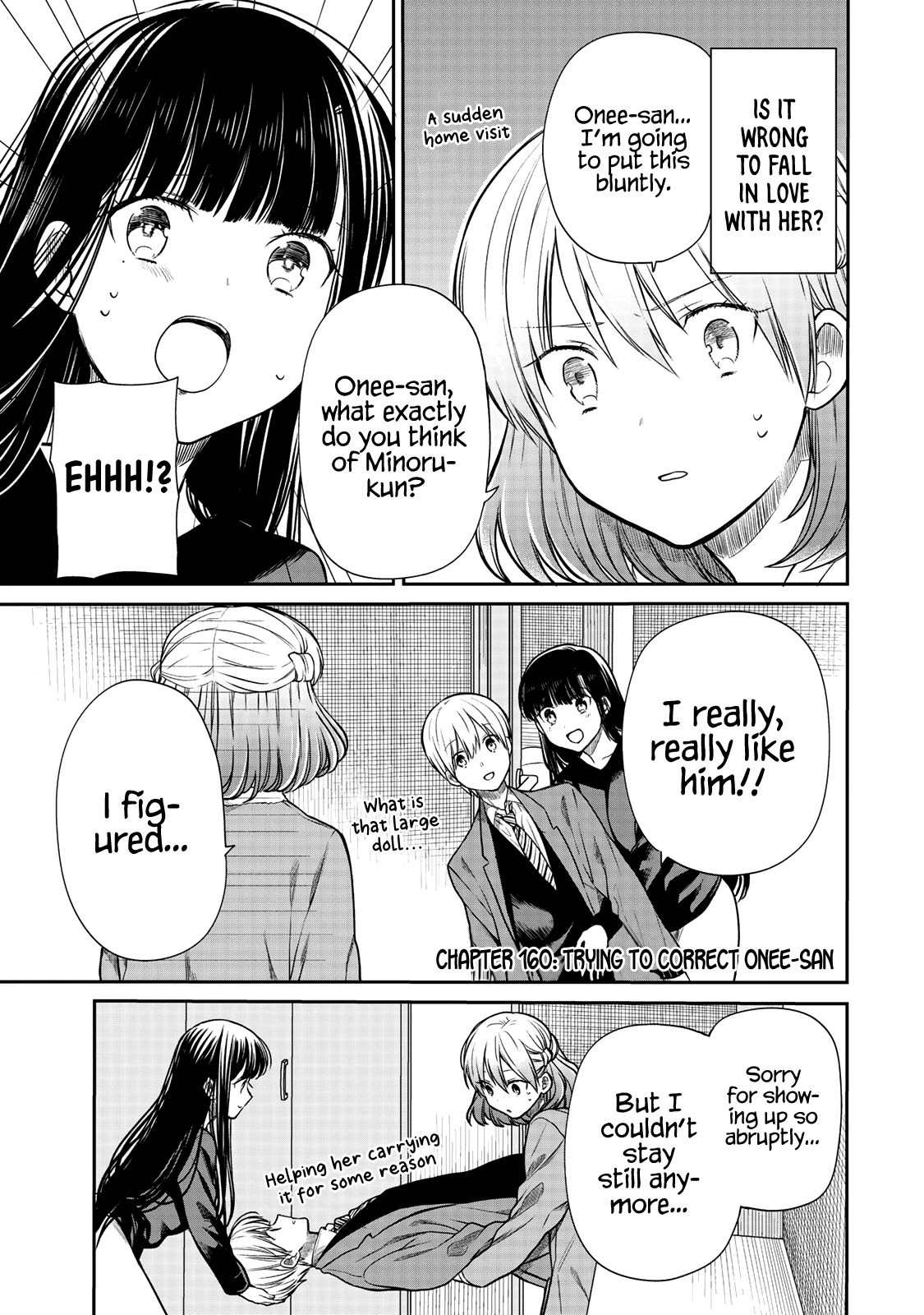The Story of an Onee-San Who Wants to Keep a High School Boy Chapter 160 page 2 - Chapter 160