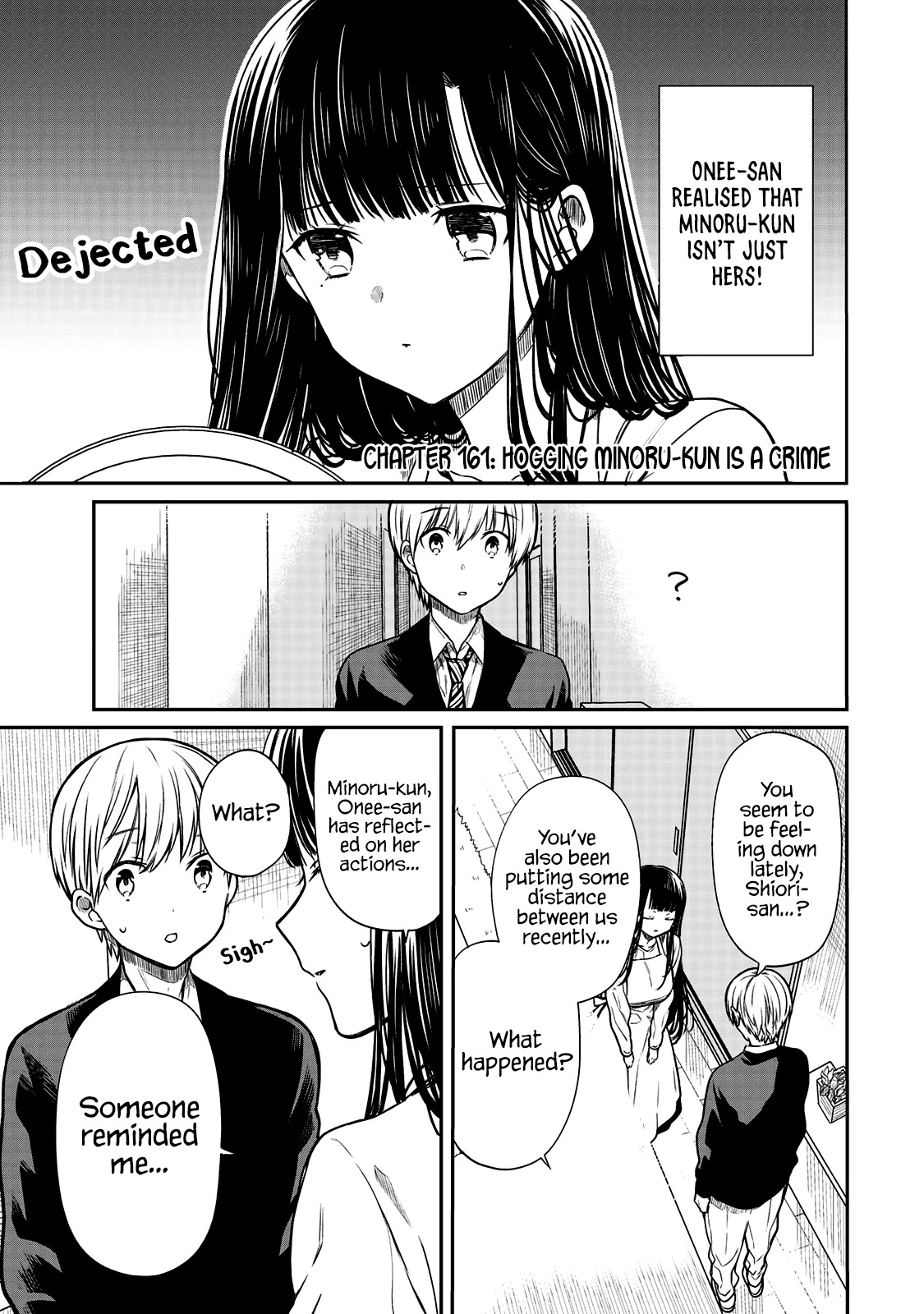 The Story of an Onee-San Who Wants to Keep a High School Boy Chapter 161 page 2 - Chapter 161