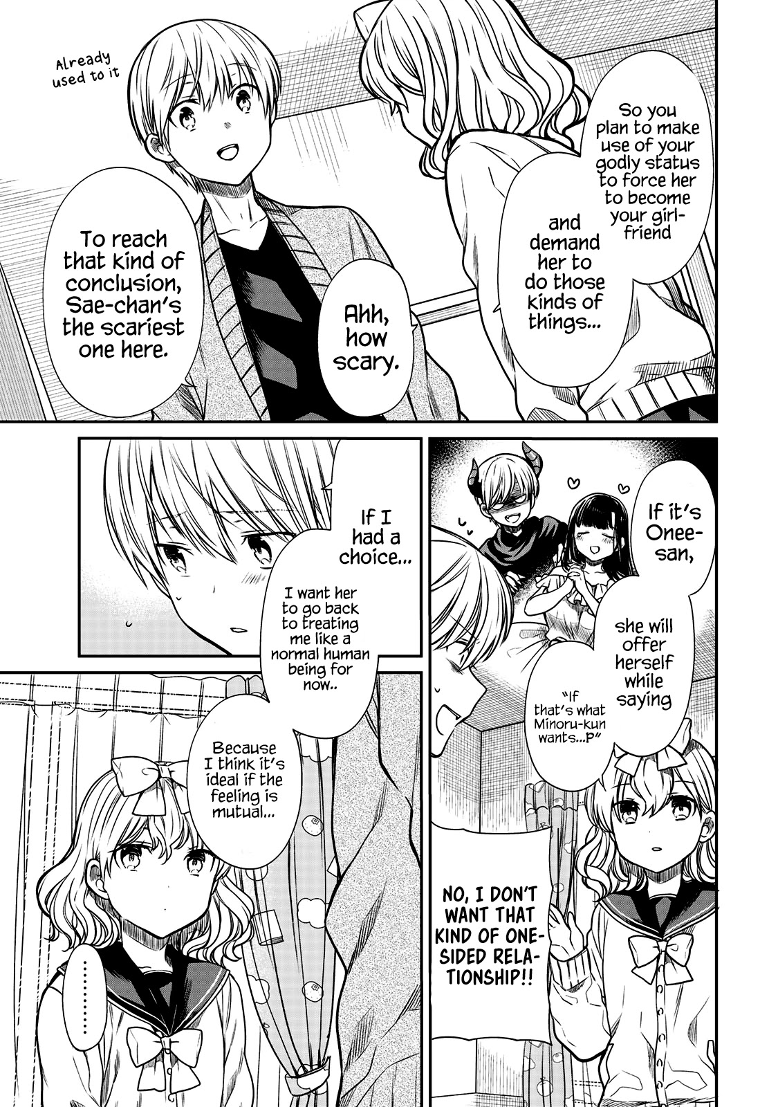 The Story of an Onee-San Who Wants to Keep a High School Boy Chapter 163 page 4 - Chapter 163