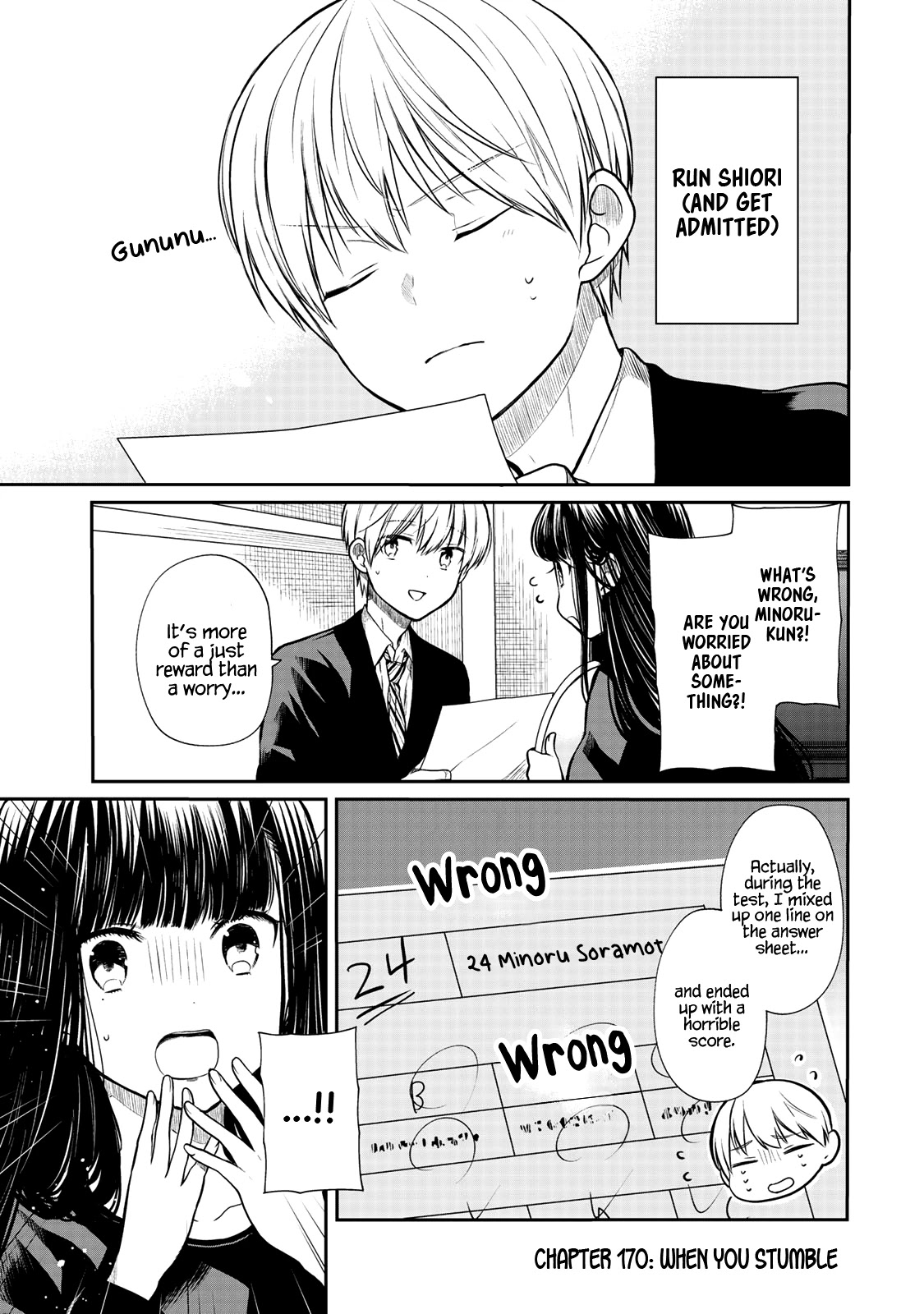 The Story of an Onee-San Who Wants to Keep a High School Boy Chapter 170 page 2 - Chapter 170